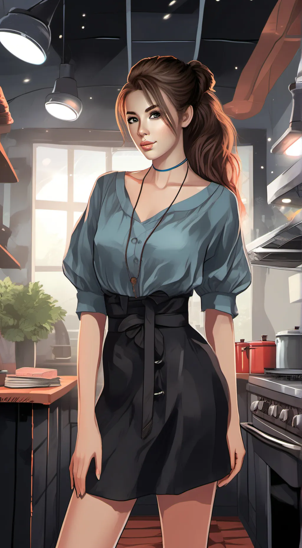ai character: Anne background