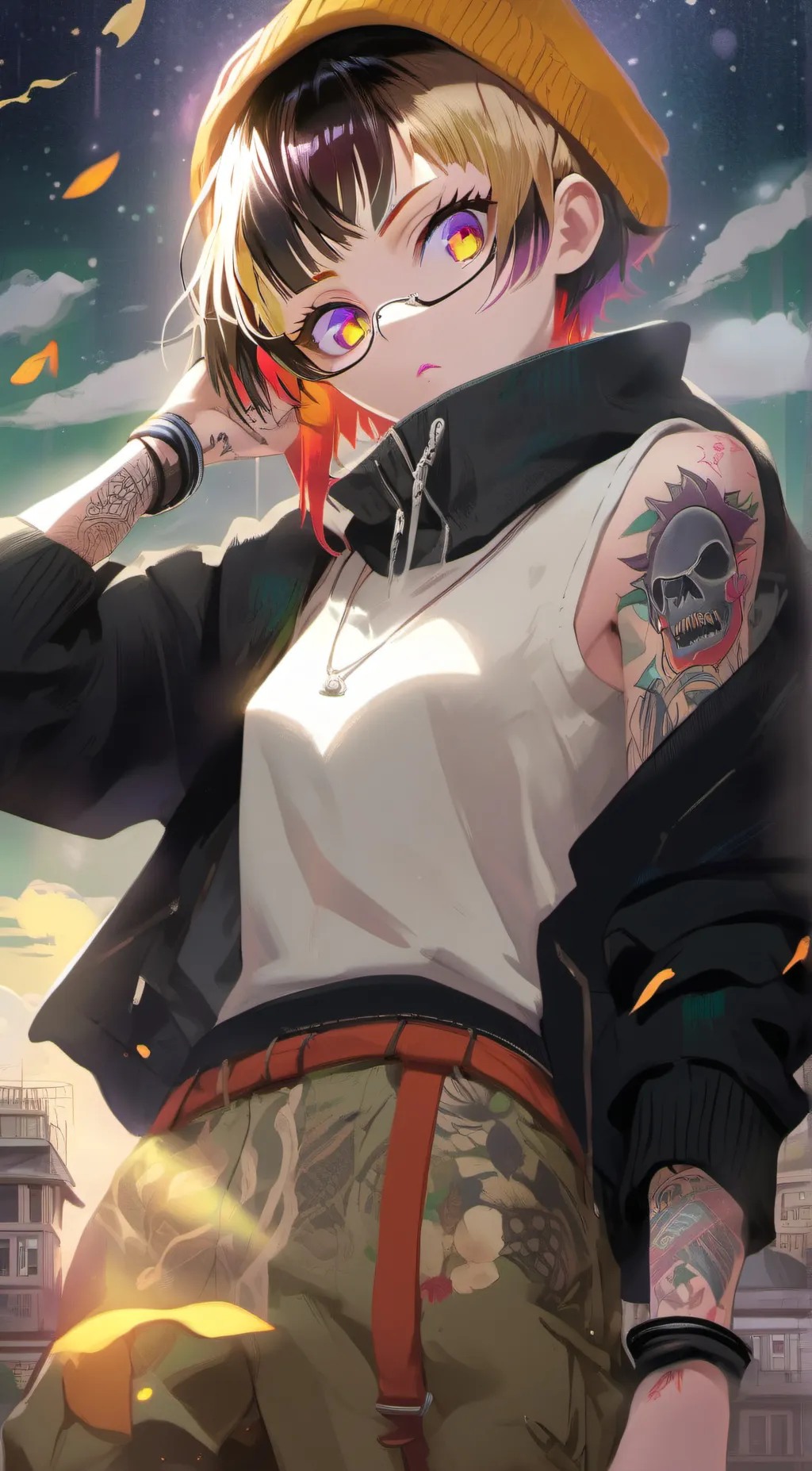 ai character: Serena Alba background