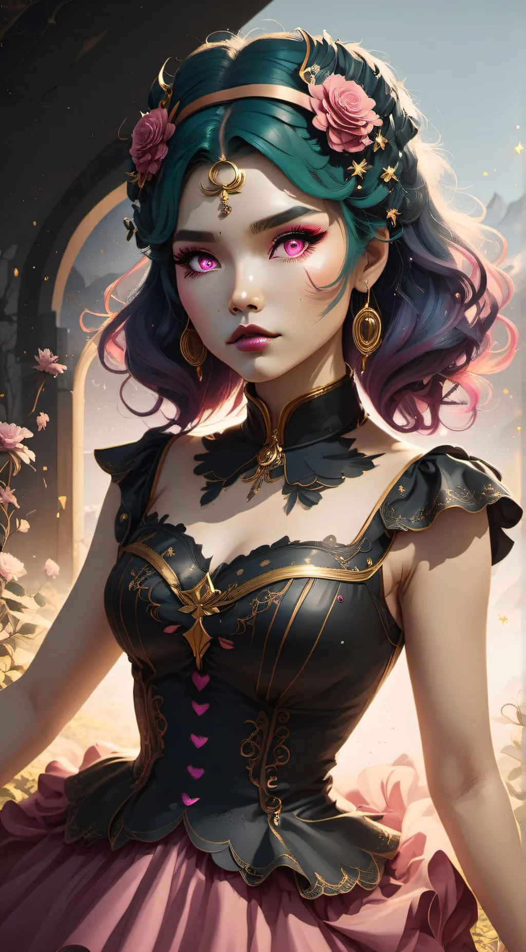 ai character: Sasha background
