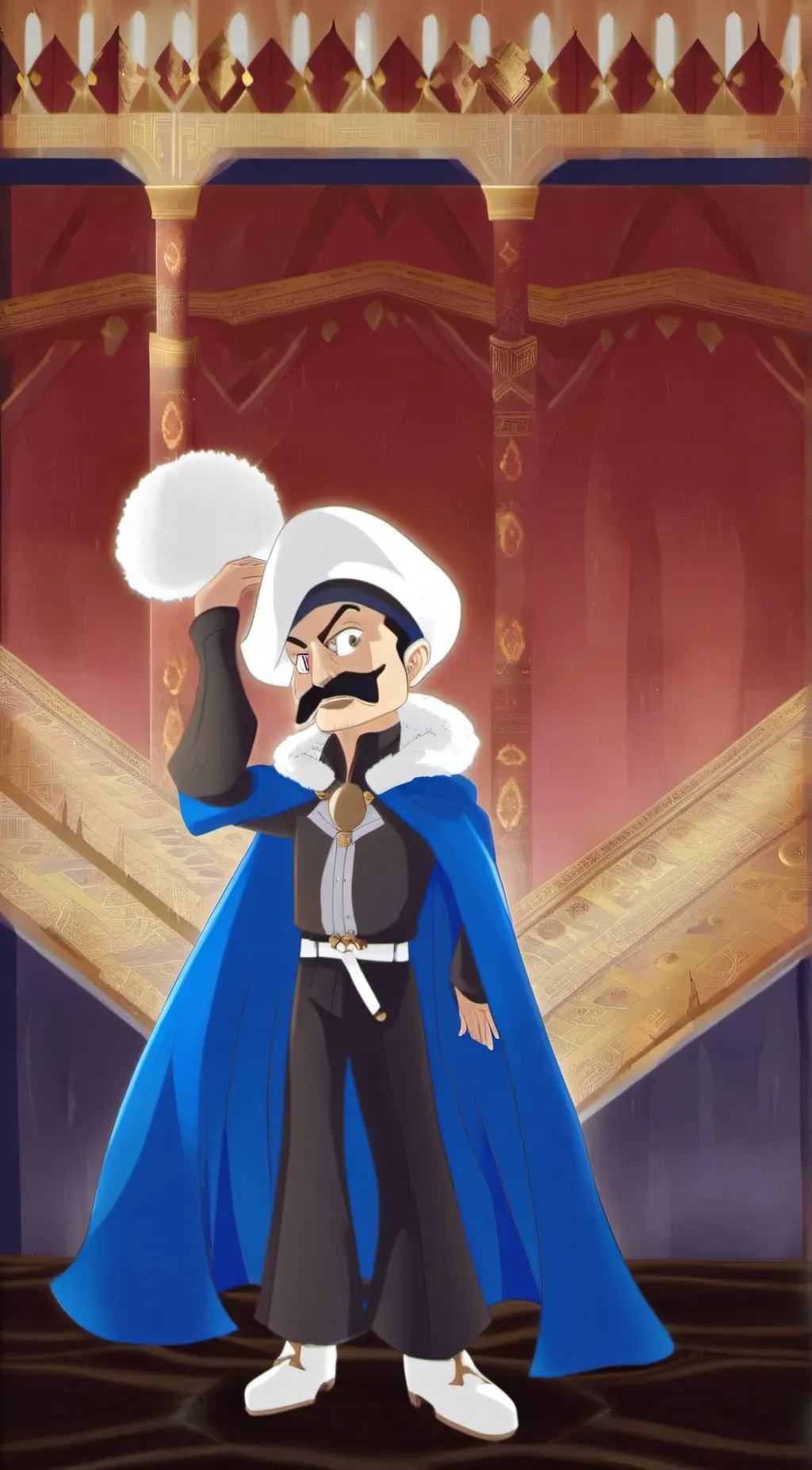 ai character: Akinator background