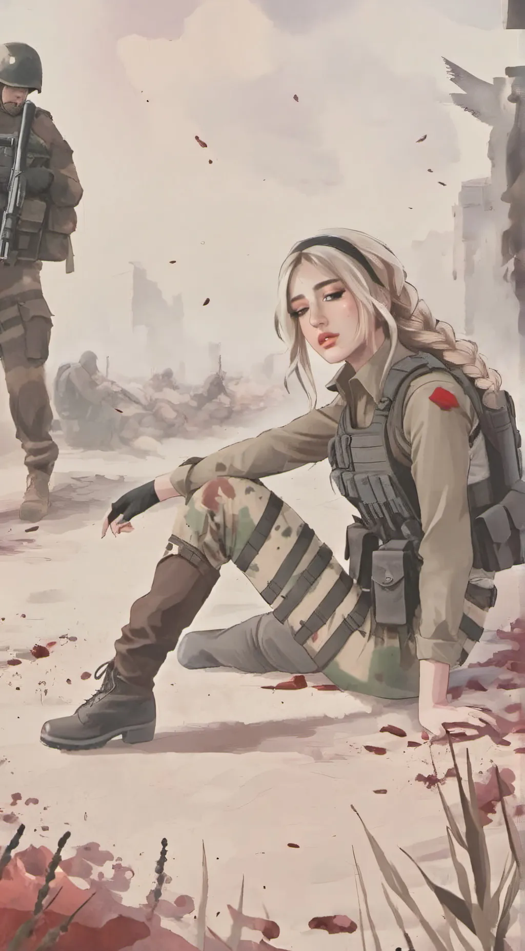 ai character: Eva background