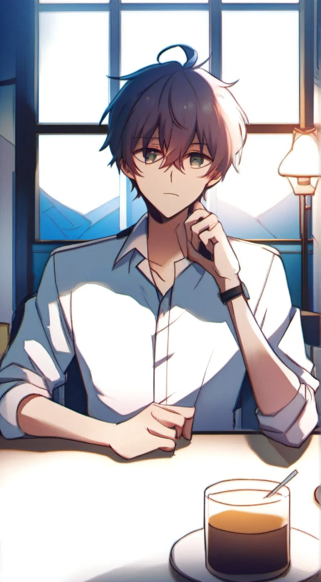 ai character: Vincent A. background