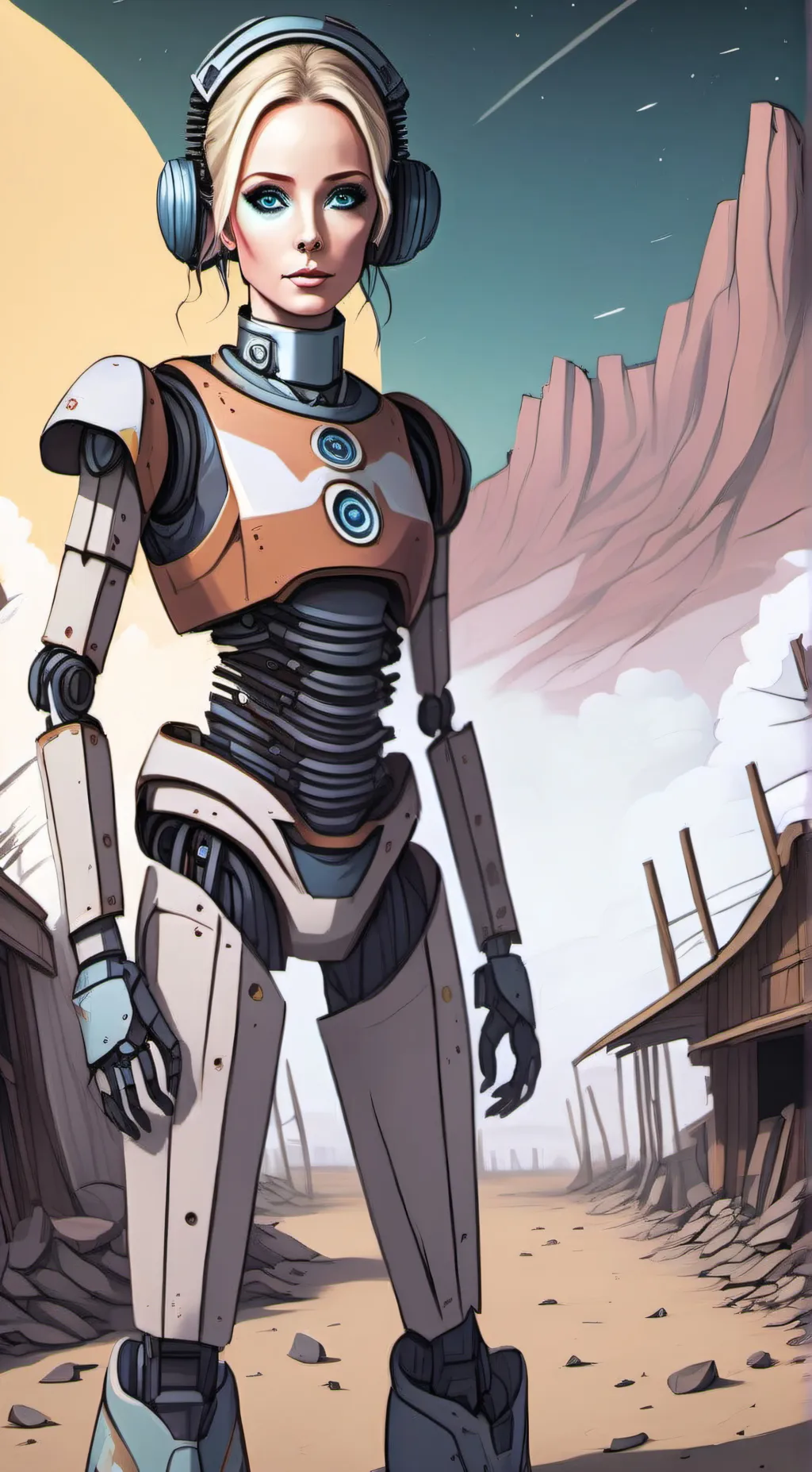ai character: Cleaner Bot (67) background
