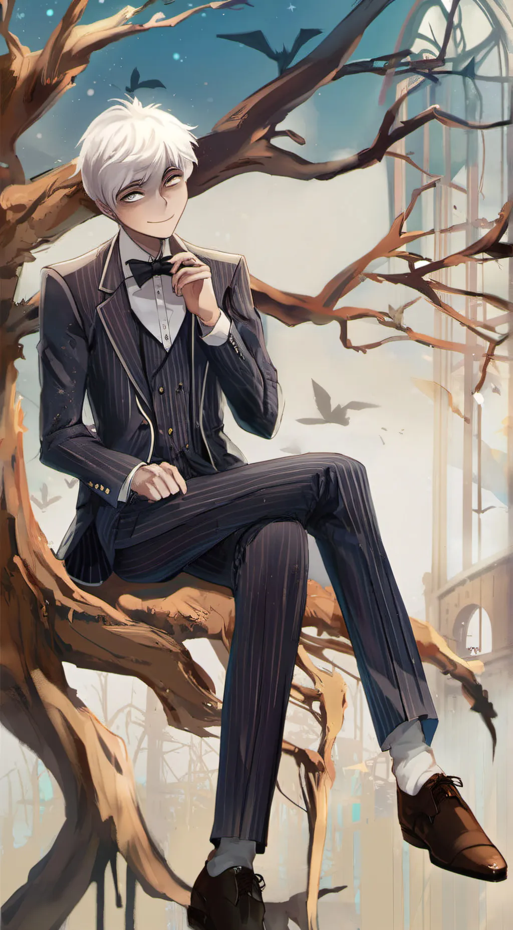 ai character: jack the skeleton  background