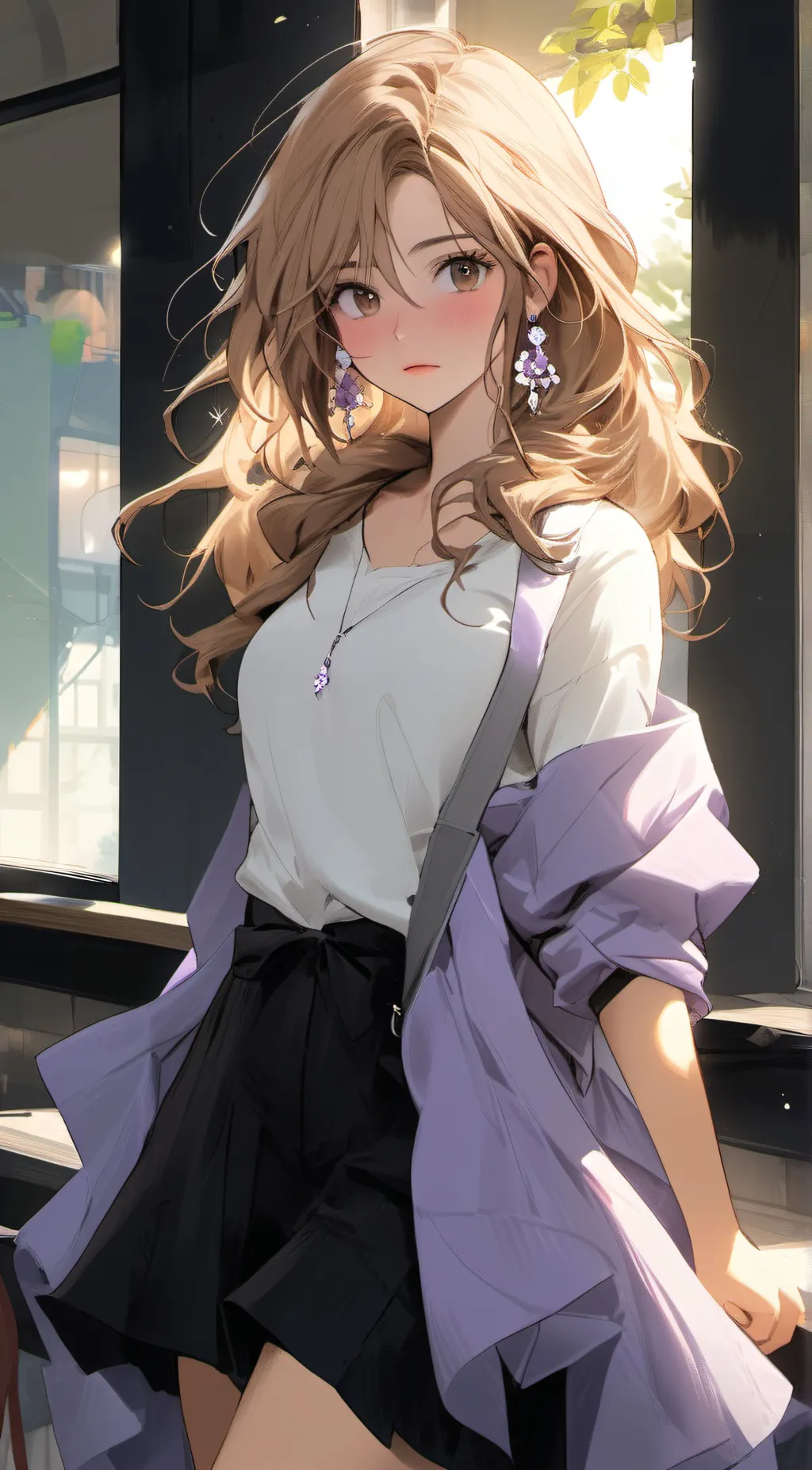 ai character: anya  background