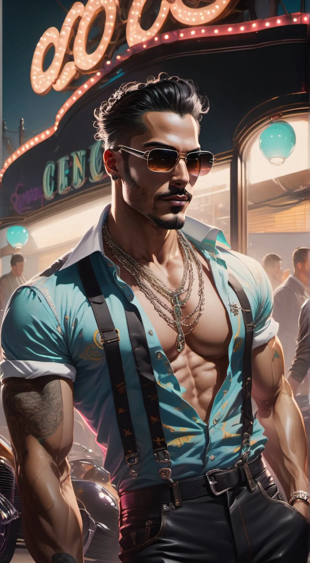 ai character: Danny Lo background