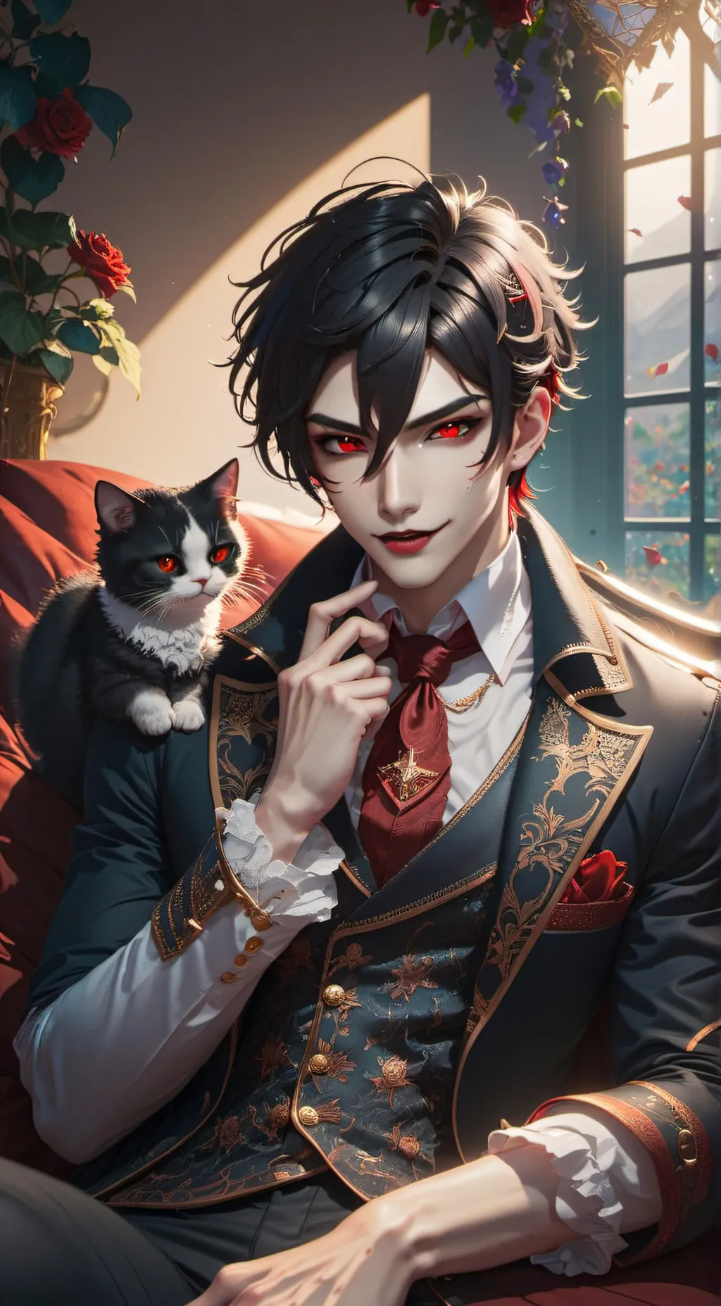ai character: asher background
