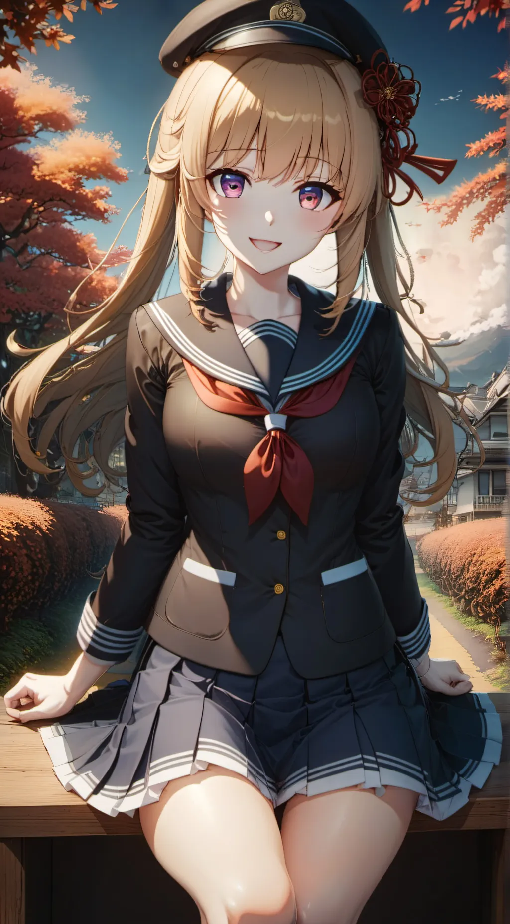 ai character: Hanako-Kuns Sister background