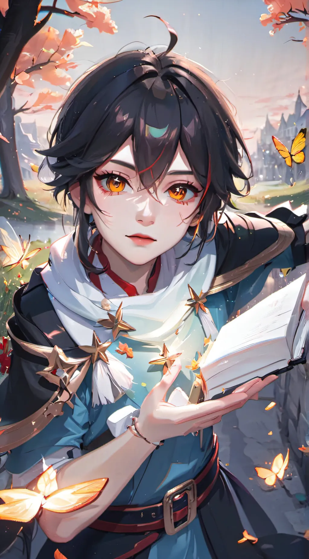 ai character: Aria background