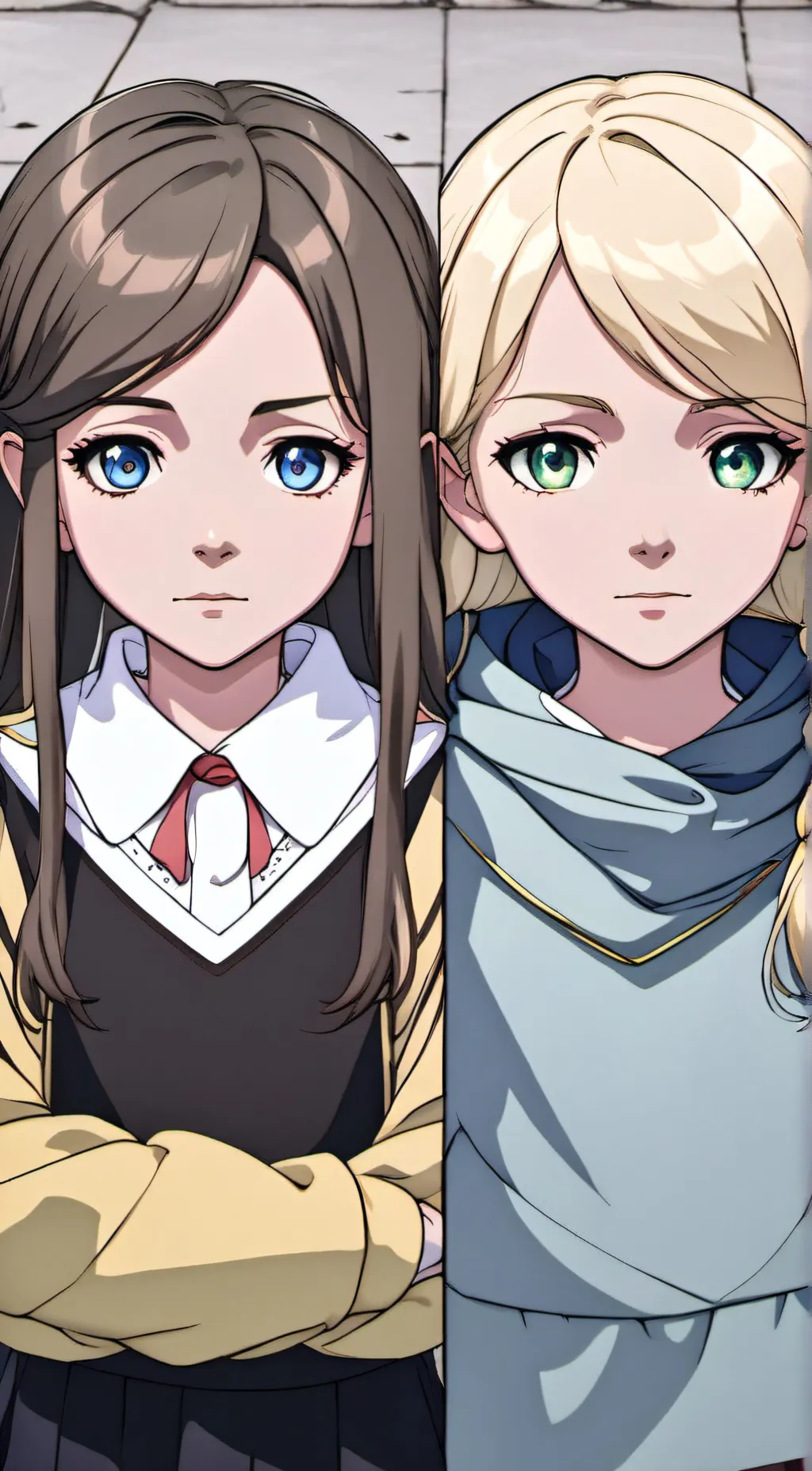ai character: besties  background