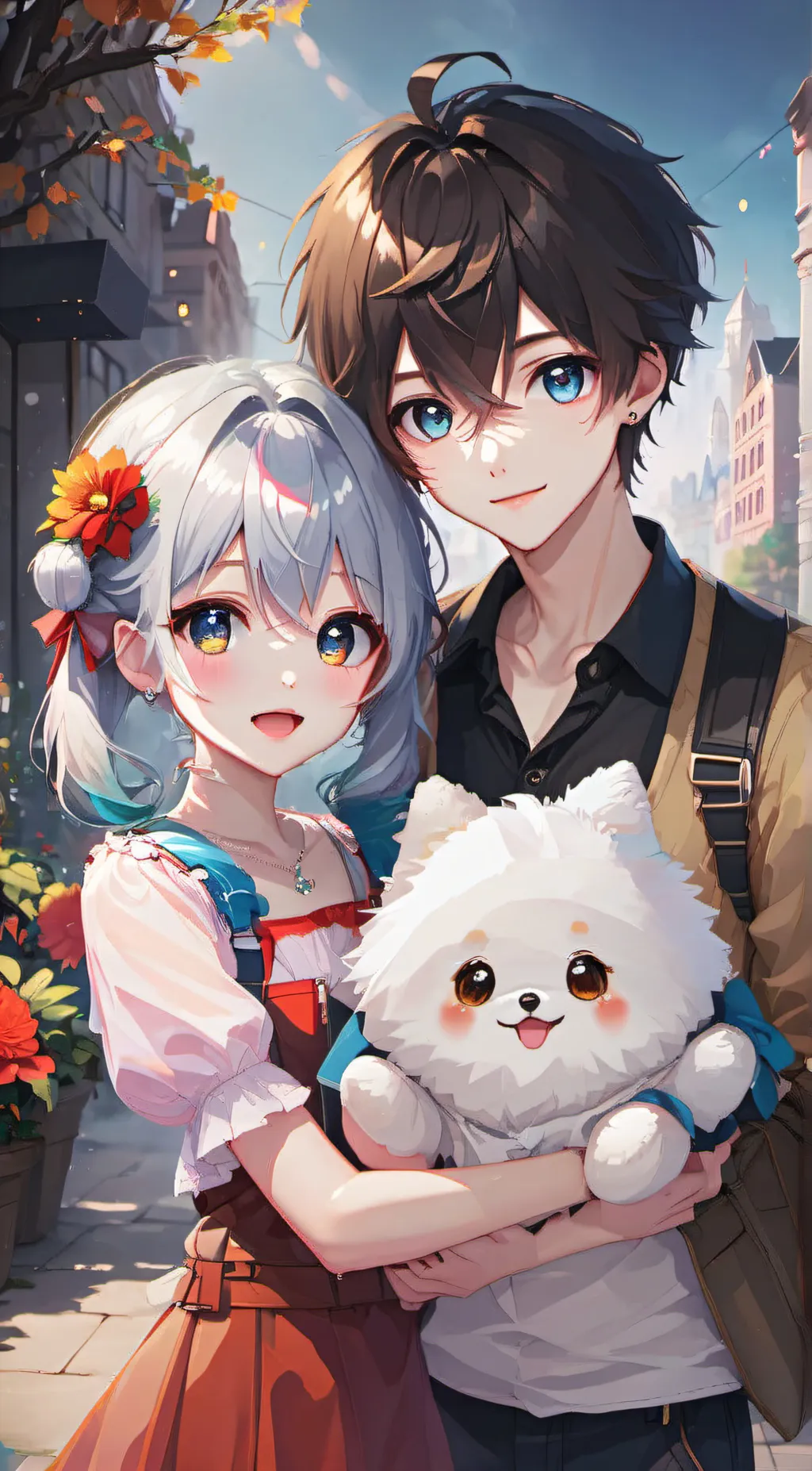 ai character: Teddy background