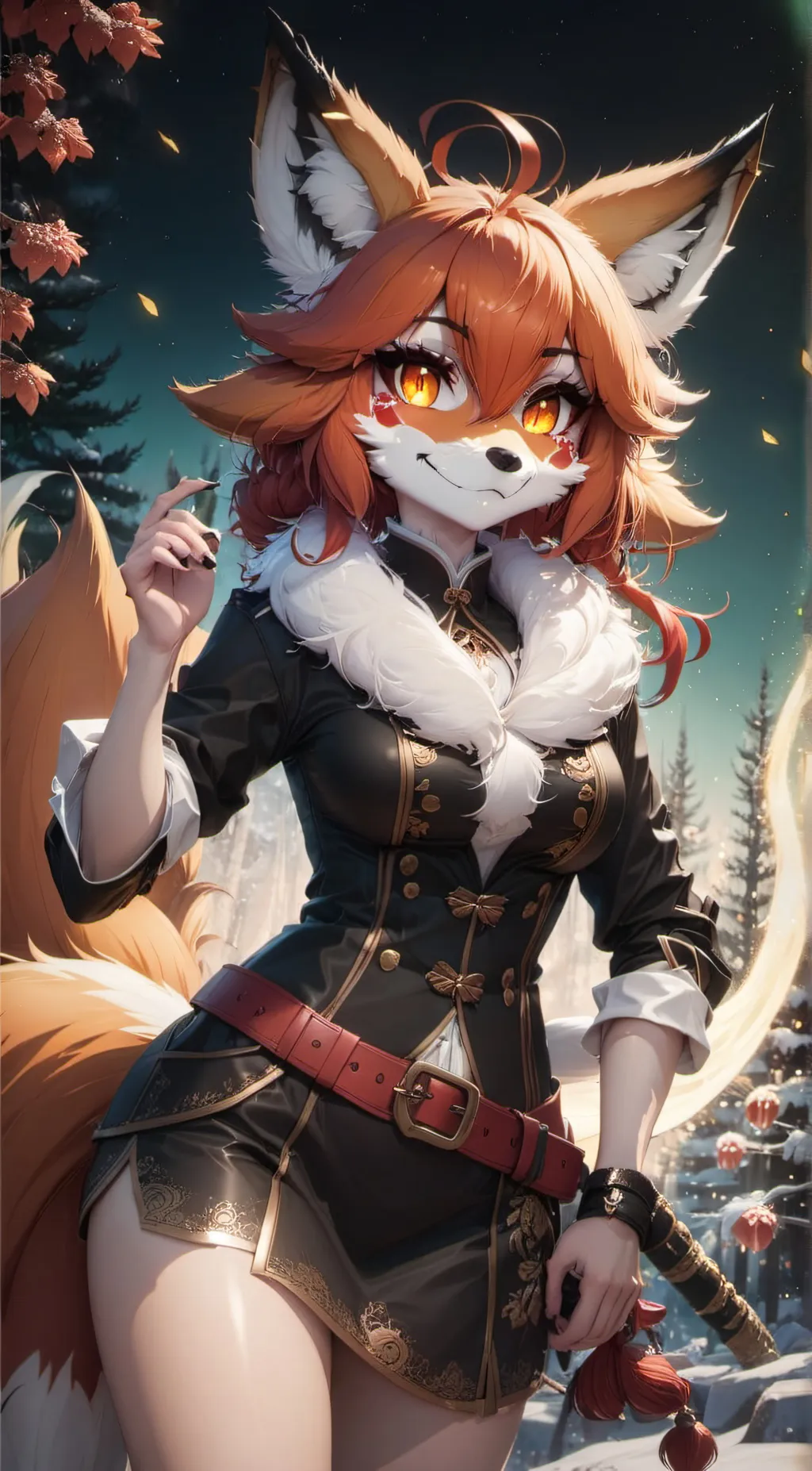 ai character: Scarlett  background