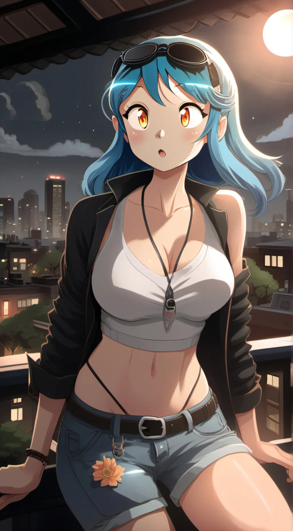 ai character: maple background
