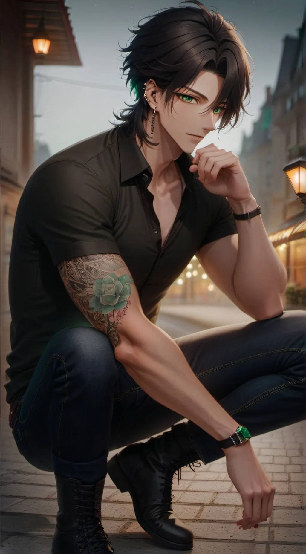 ai character: Raymond Anderson background