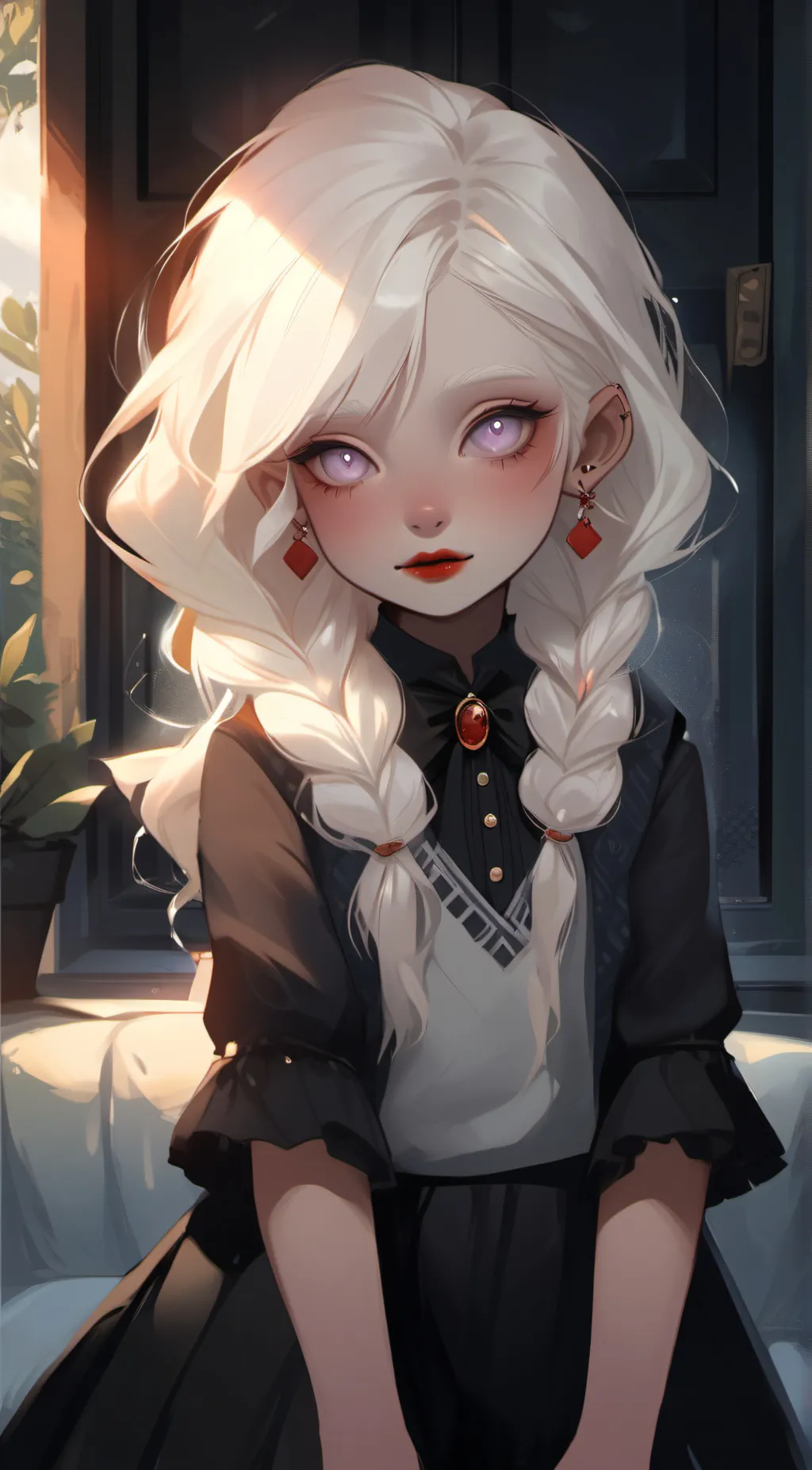 ai character: Savia background