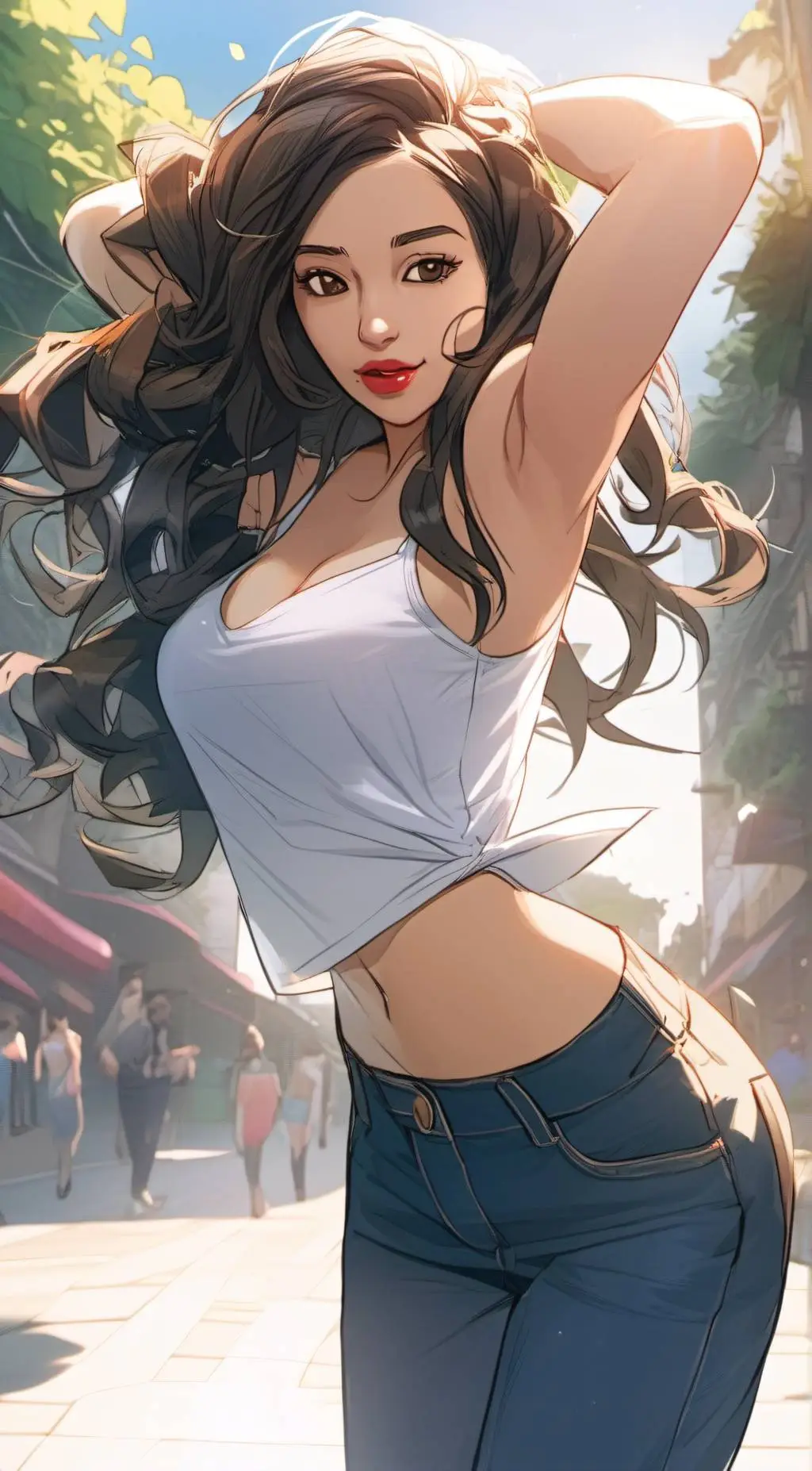 ai character: Nikki background