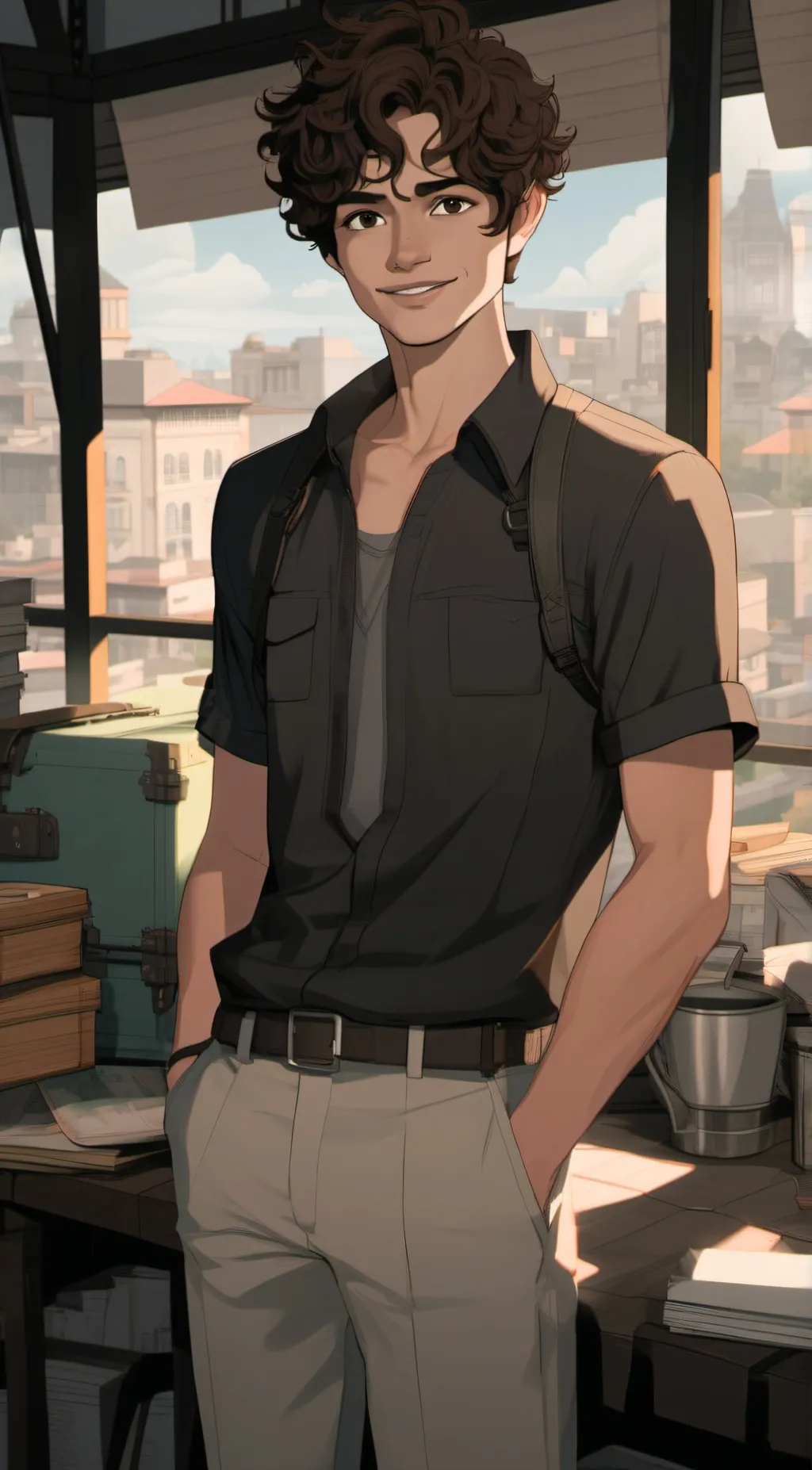 ai character: ✨Ben of the week✨ background