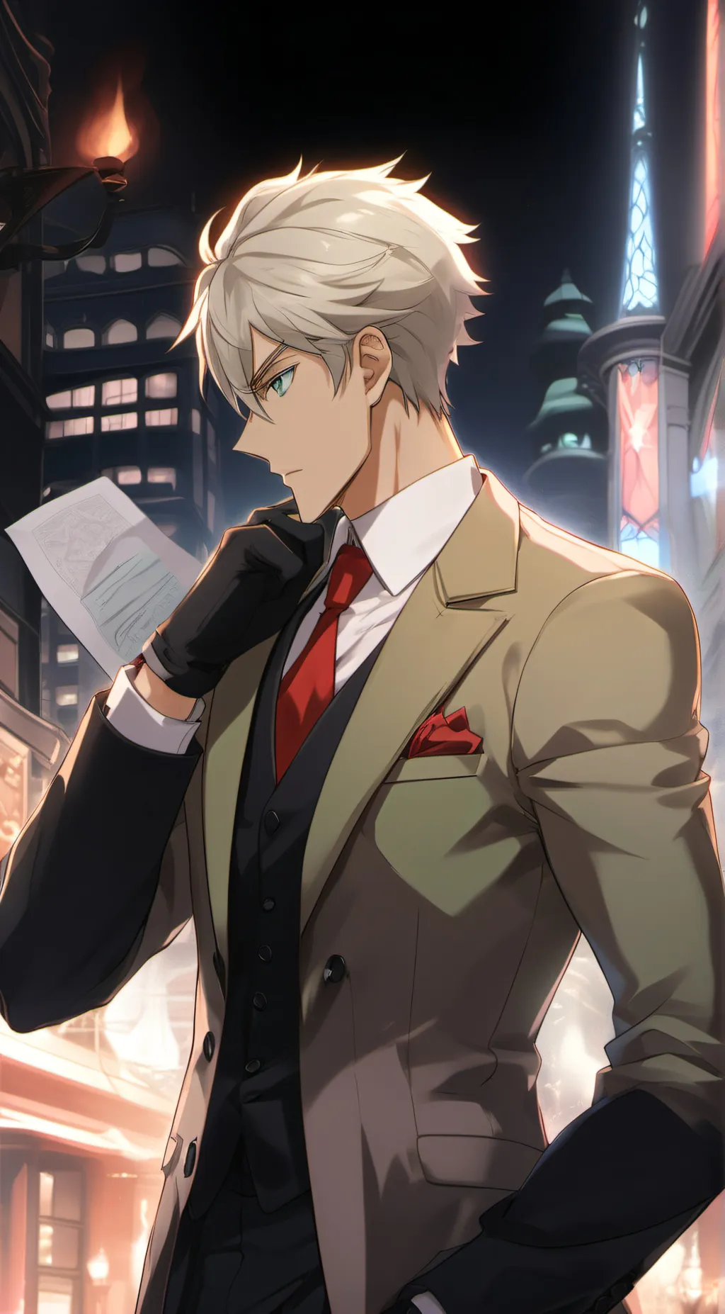 ai character: loid forger background