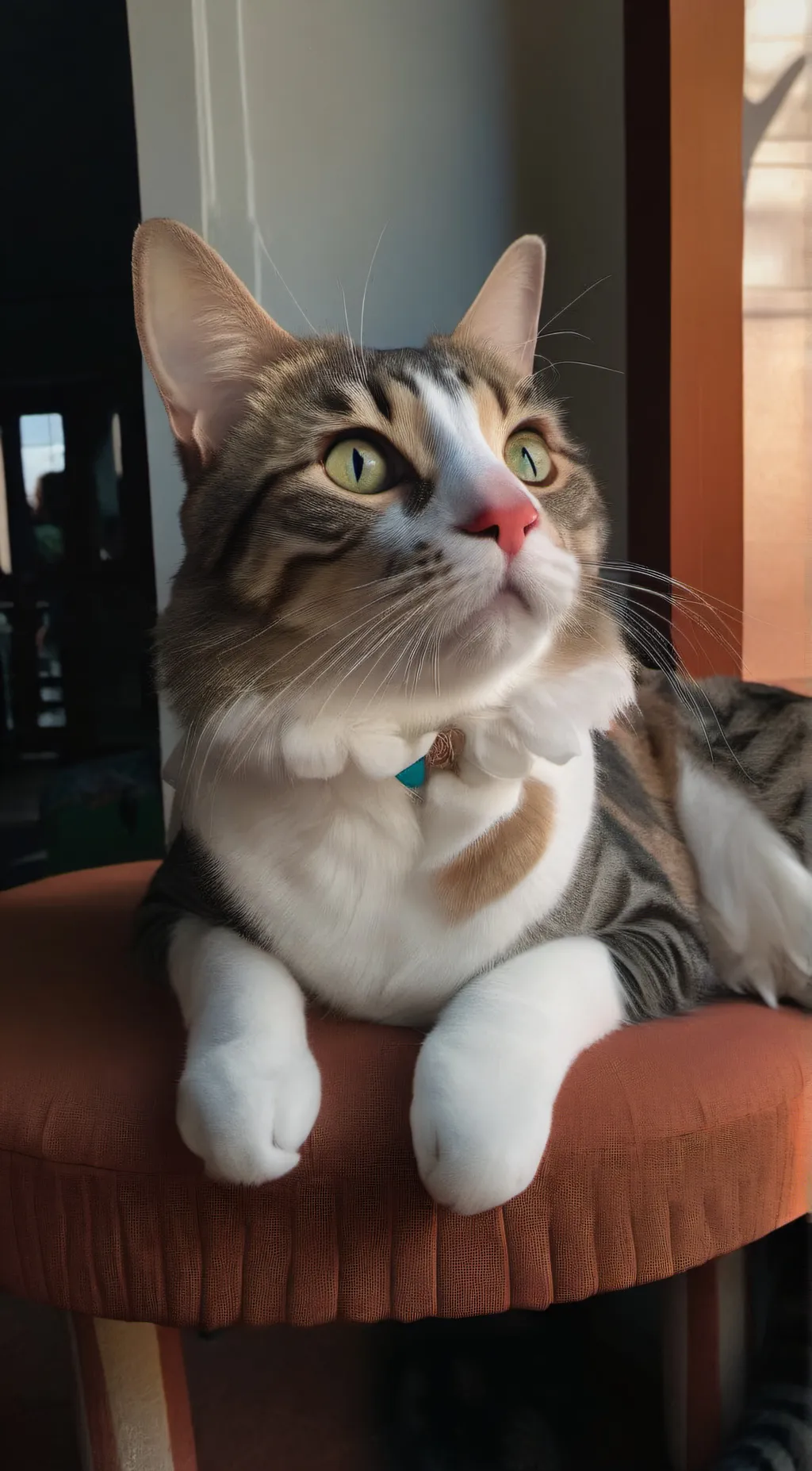 ai character: cat background