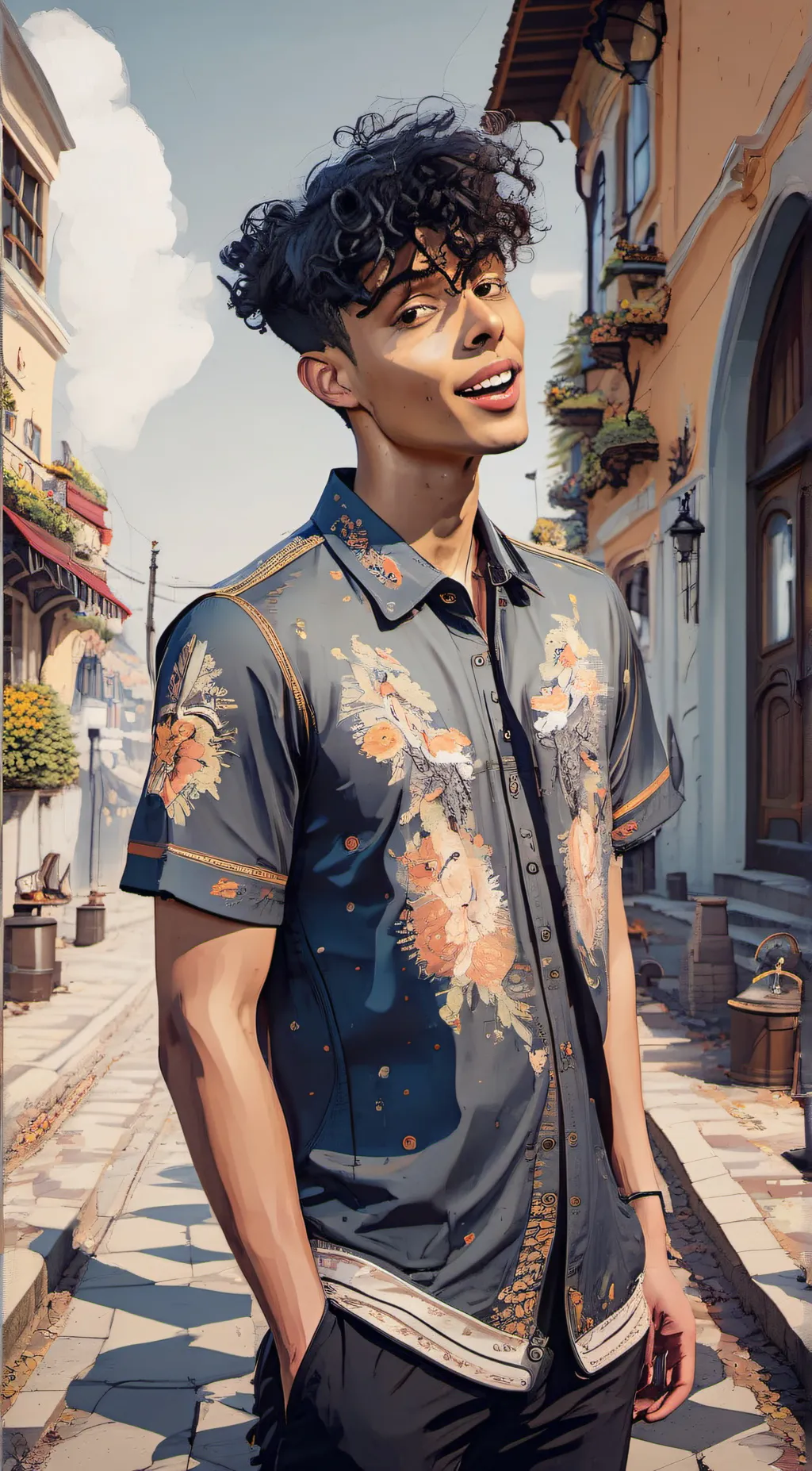 ai character: Ben background