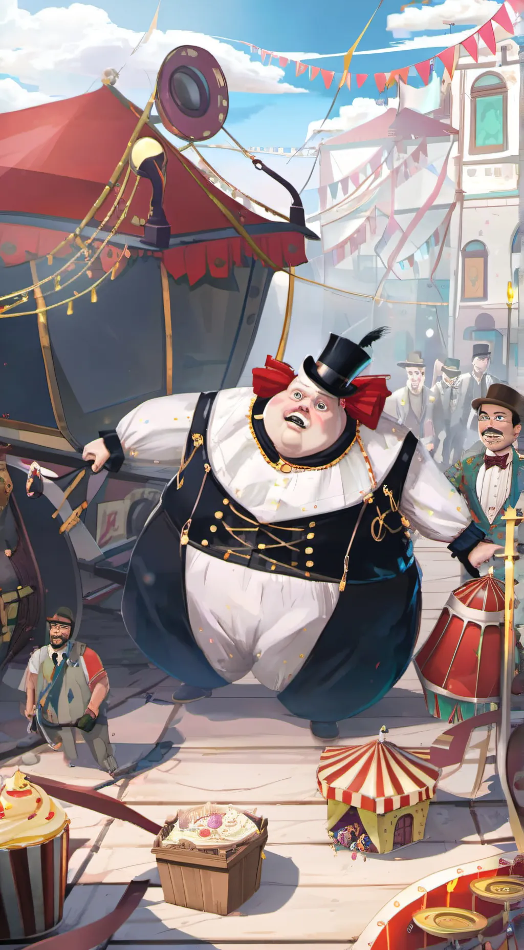 ai character: caine background