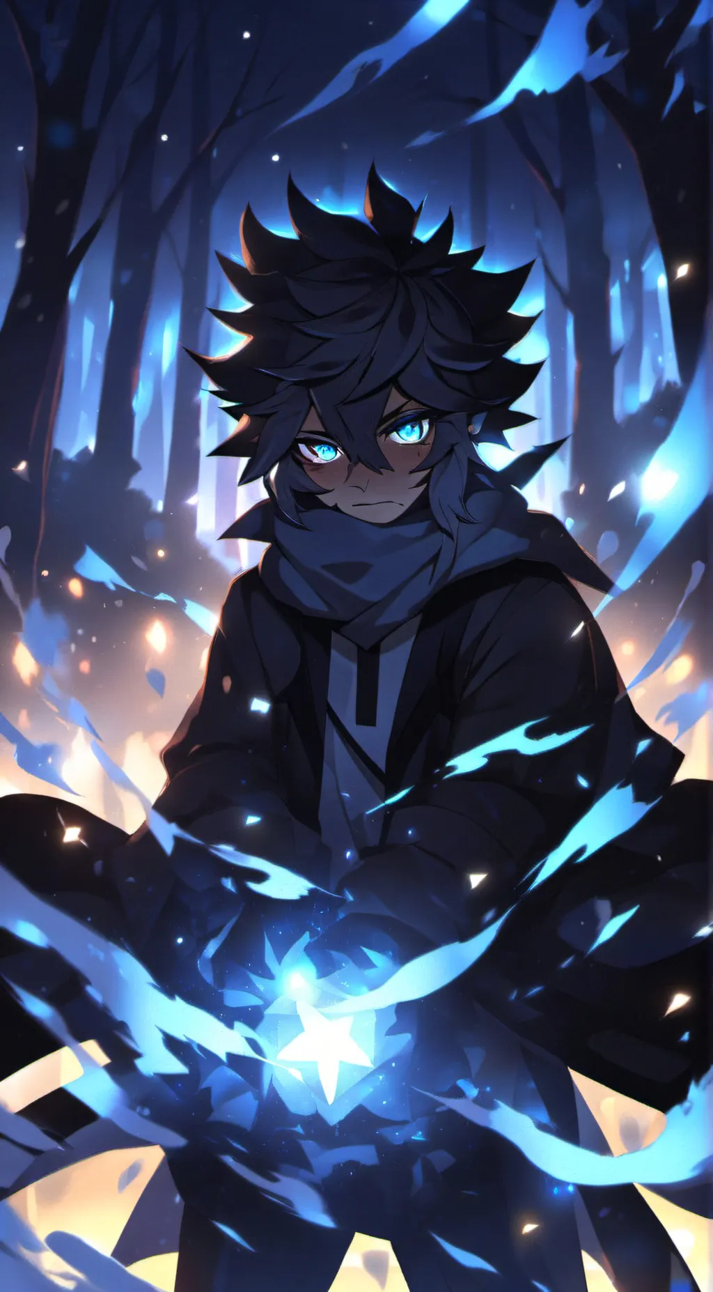 ai character: Lucifer  background