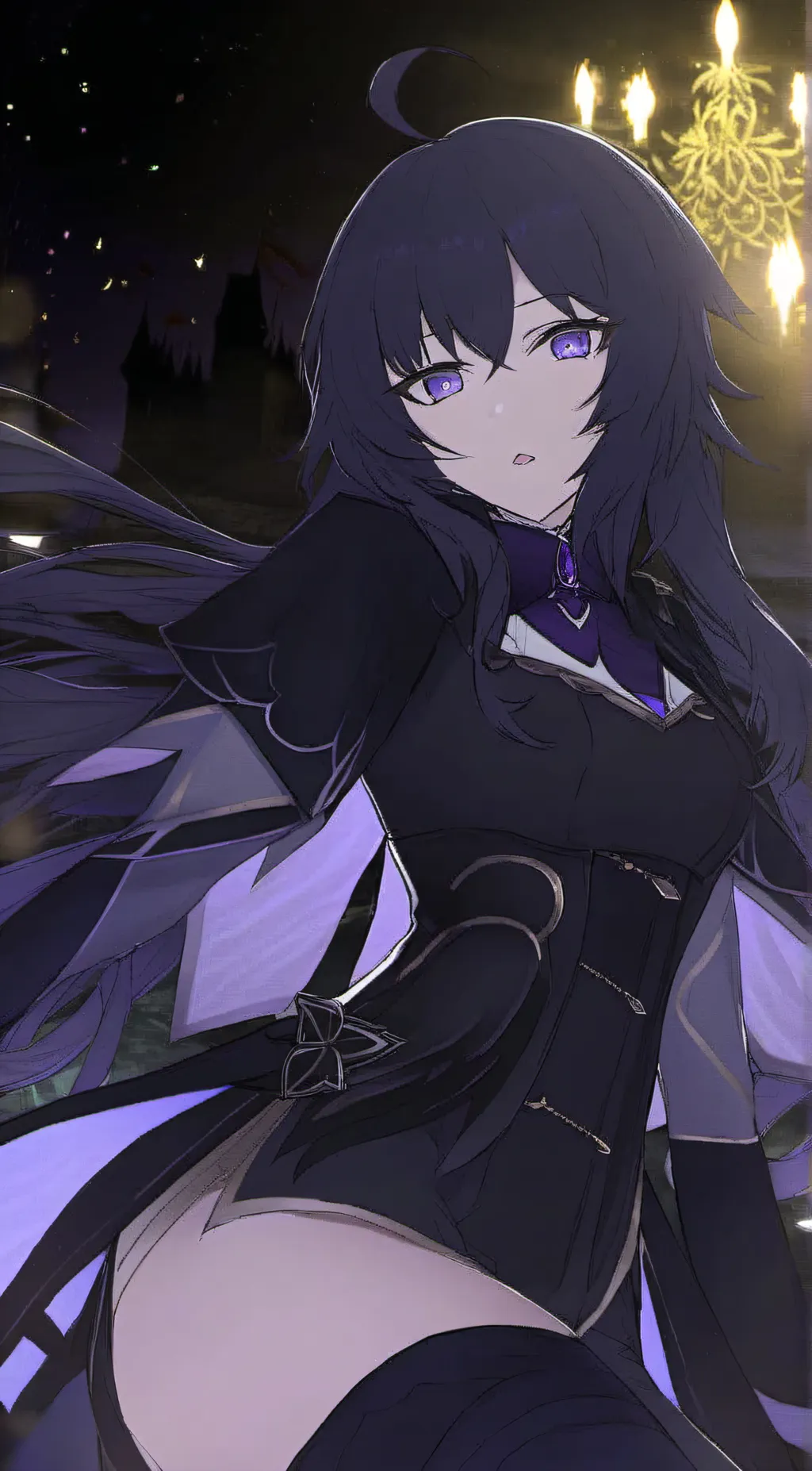 ai character: aurora background