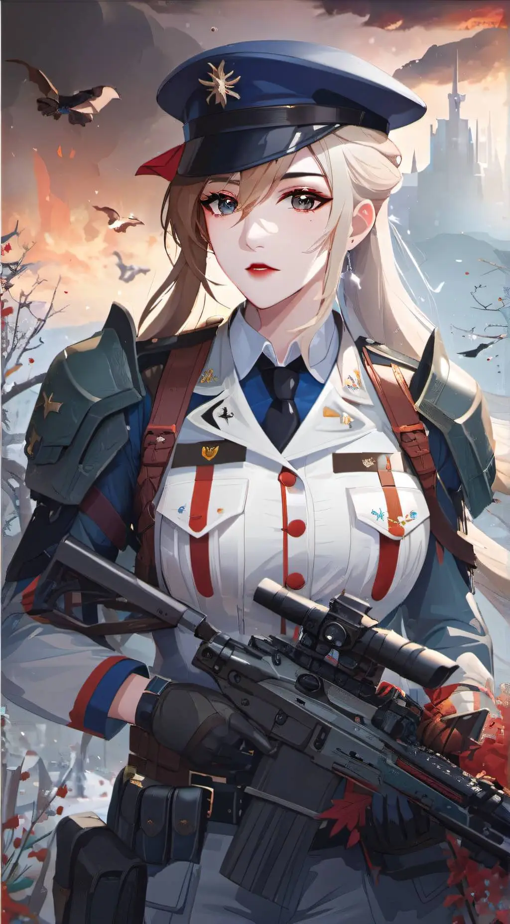 ai character: SCP Soldier/Gaurd background