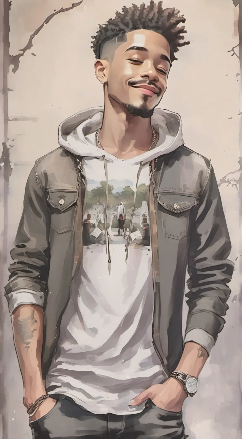 ai character: Deon background