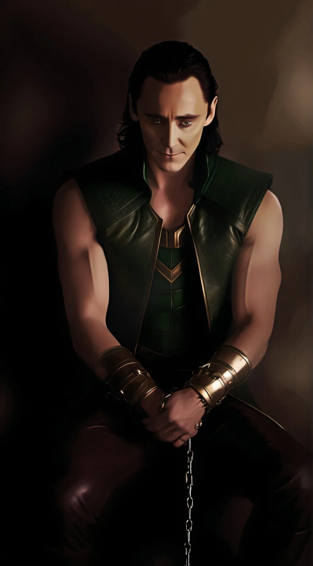 ai character: Loki  background