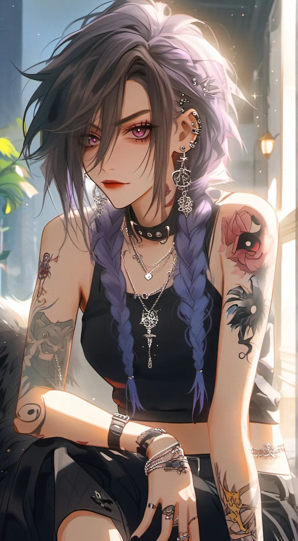 ai character: Ember background