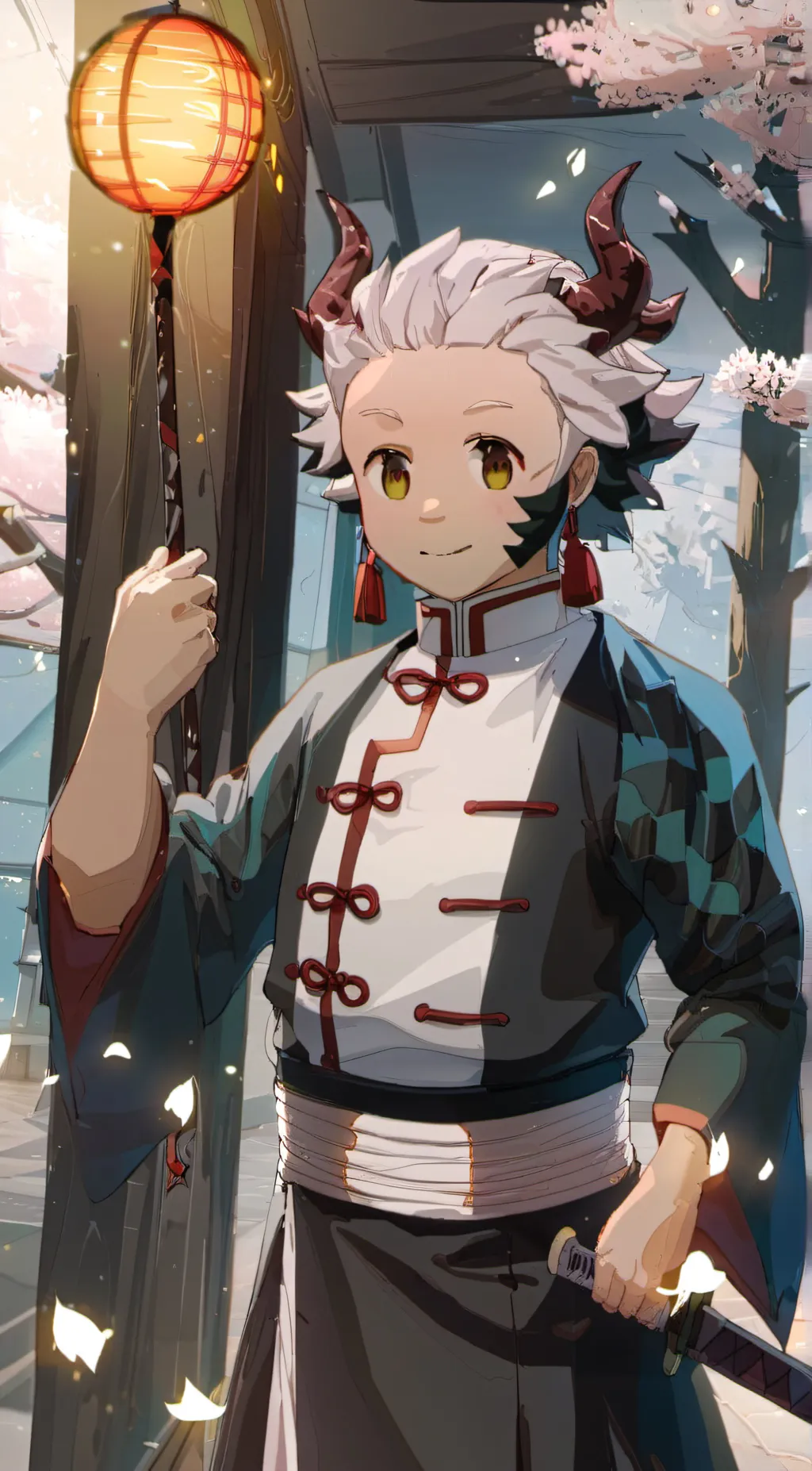 ai character: demon slayer world background