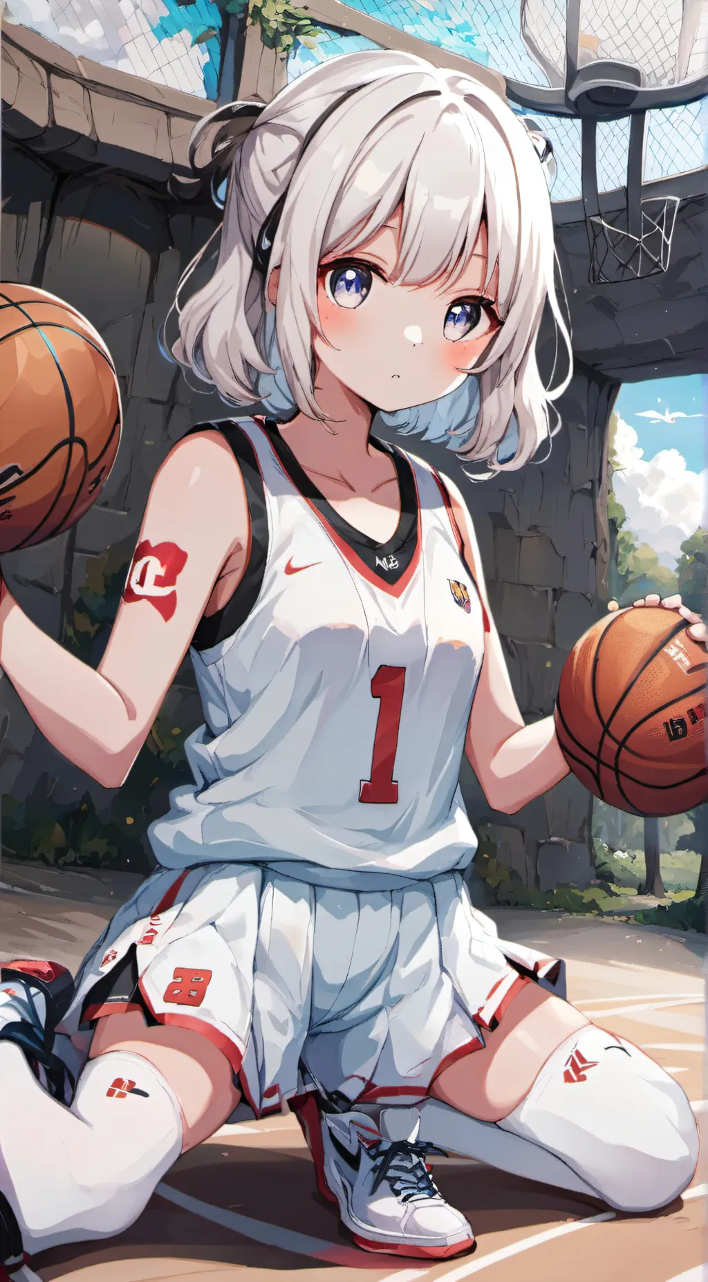 ai character: Miley  background