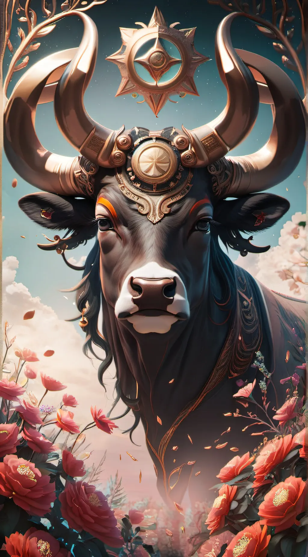 ai character: Taurus  background