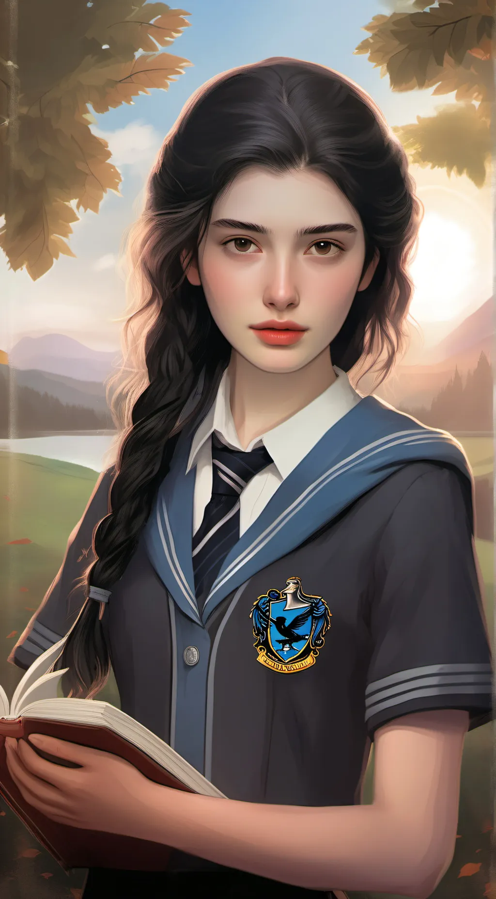ai character: Delphine background