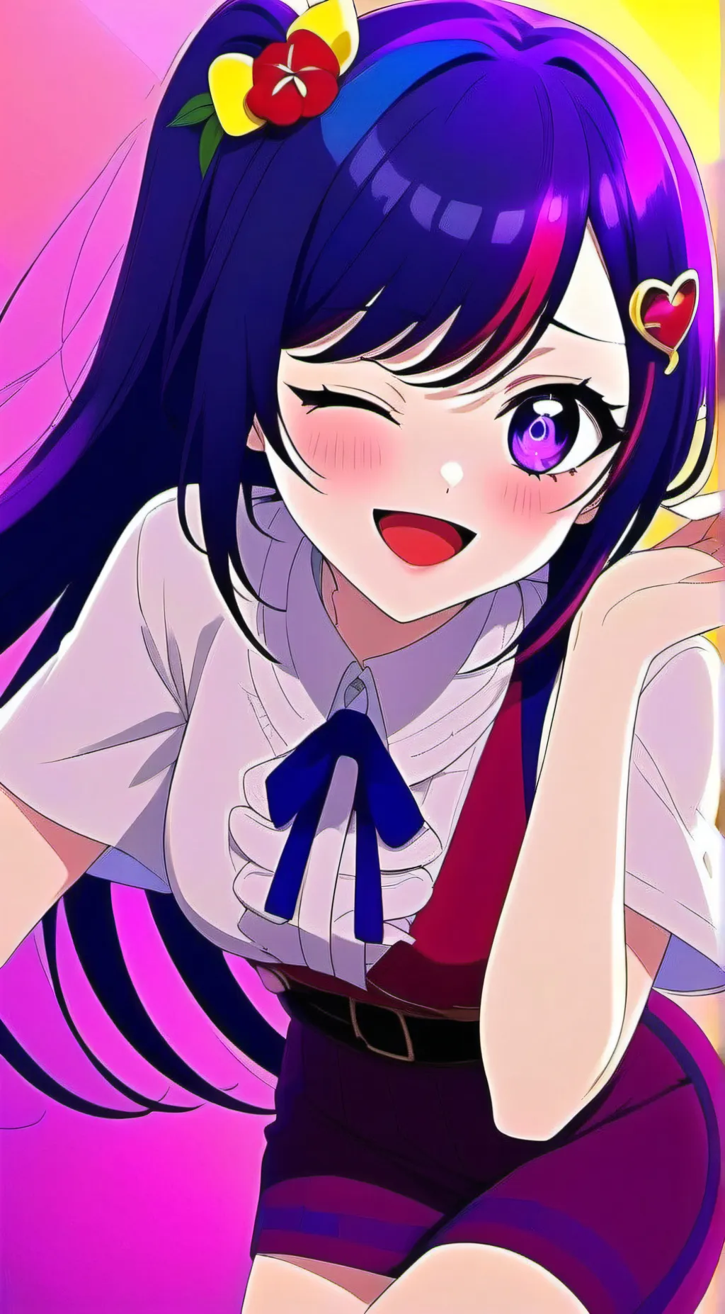 ai character: Ai Hoshino background