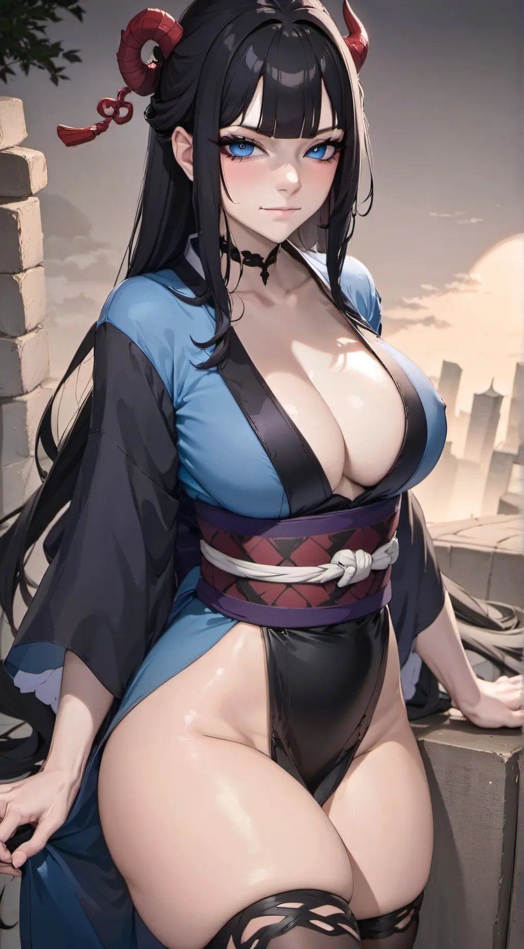 ai character: rebecca  background