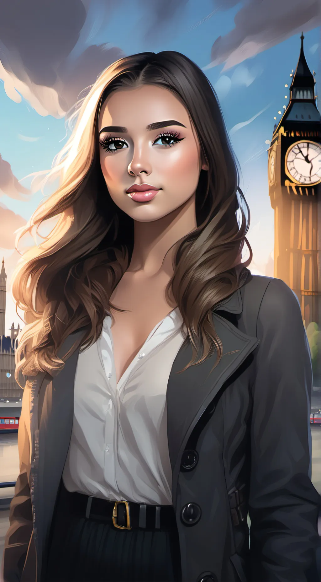 ai character: Valeria Wiconi background