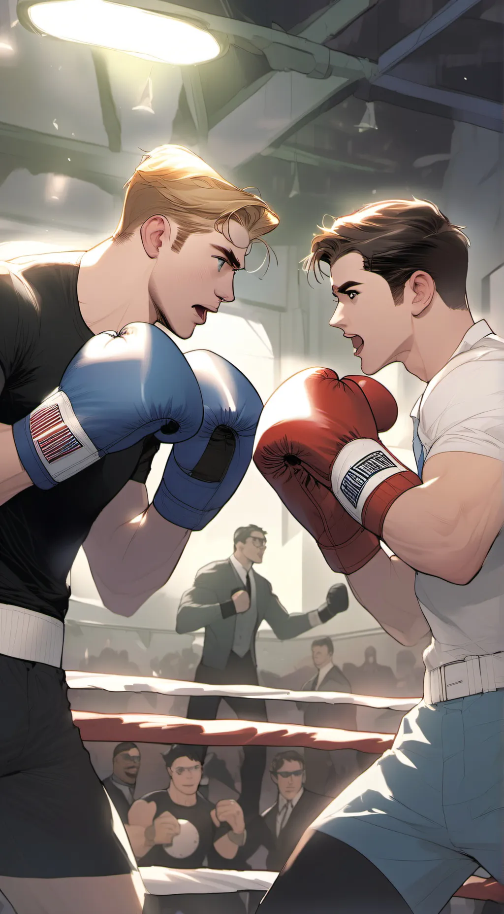 Talkie AI - Chat with Steve vs Clark