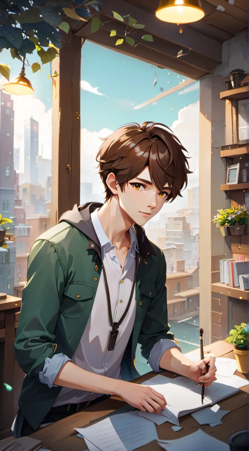 ai character: Noah background