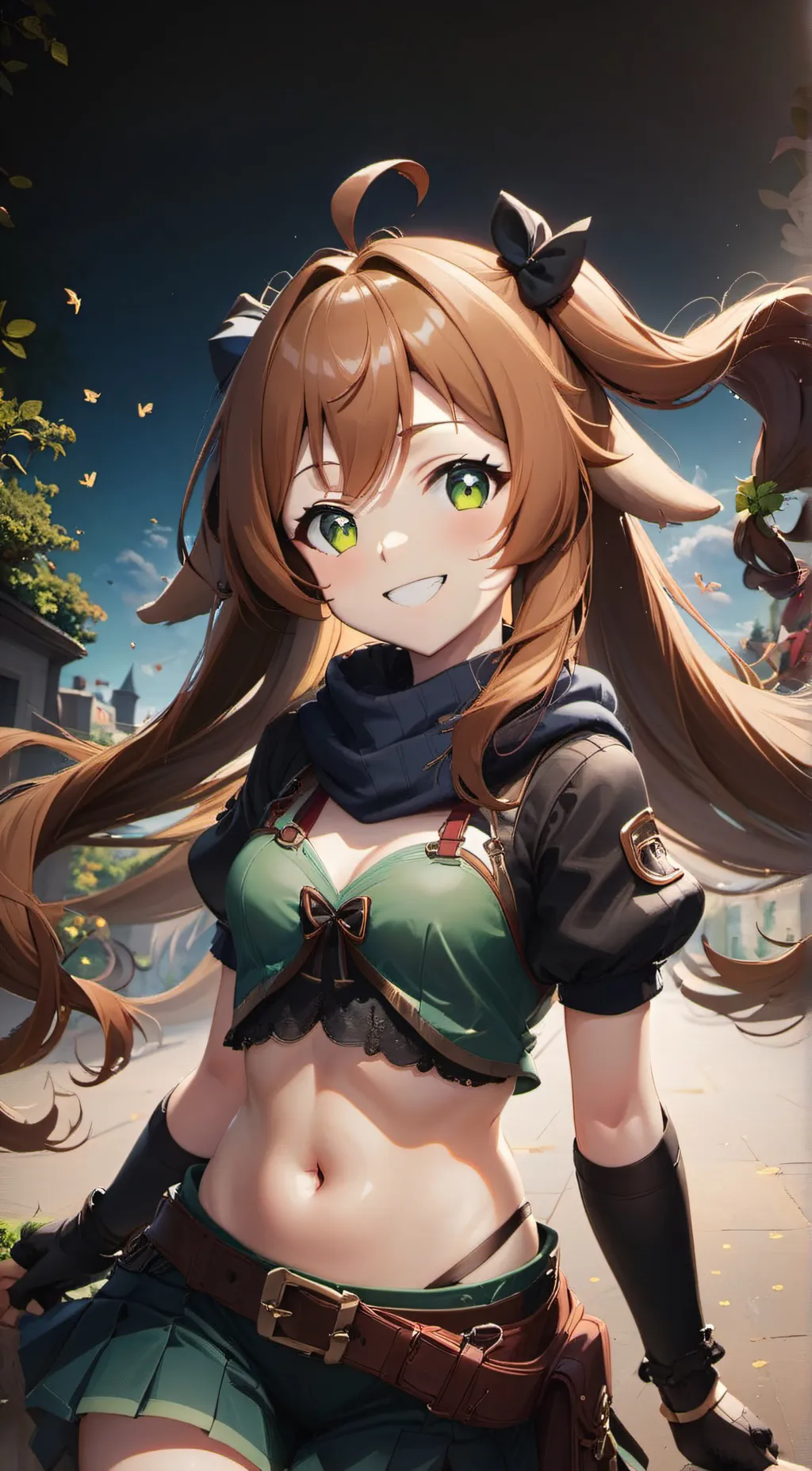 ai character: Hana background