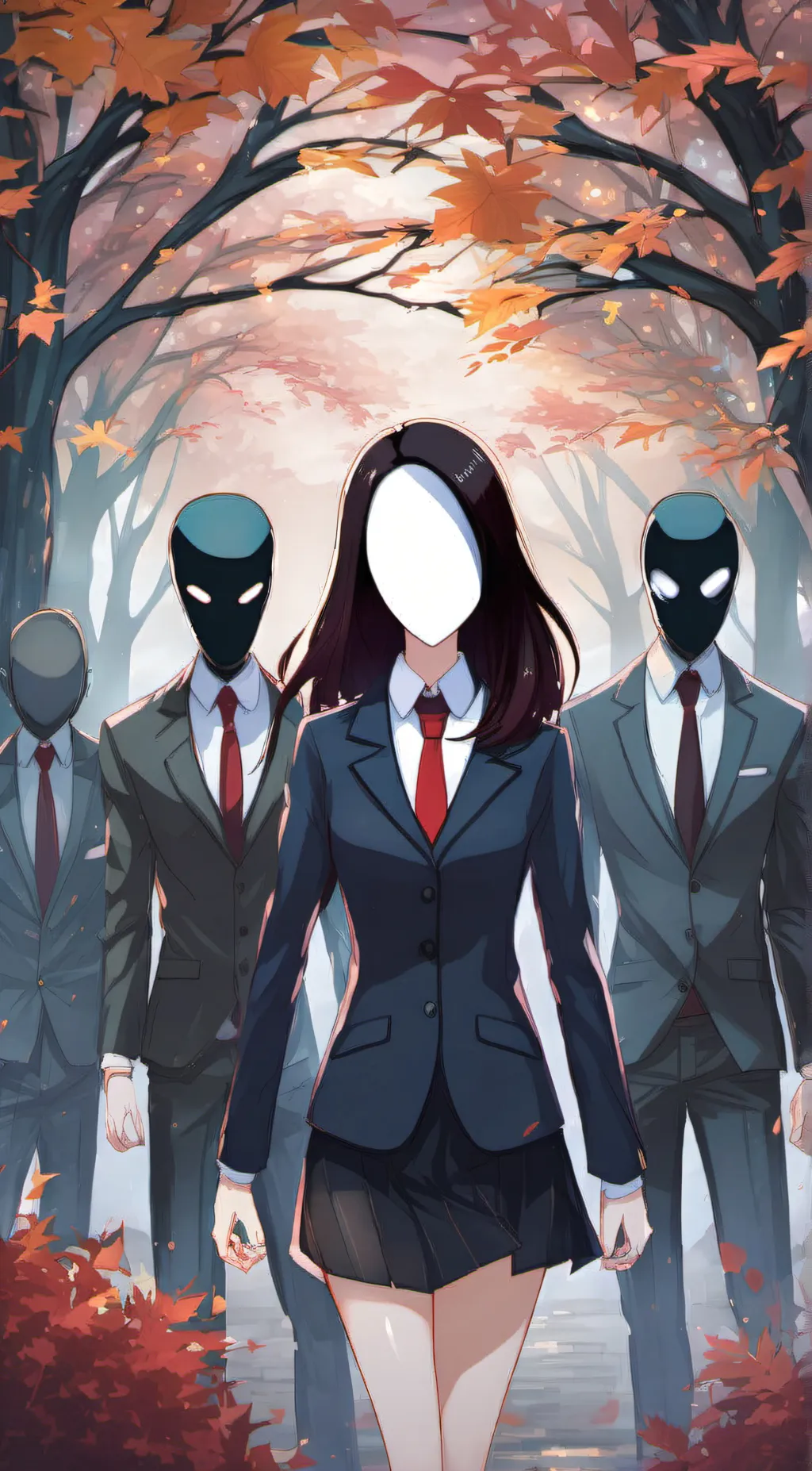 ai character: Slenderwoman background