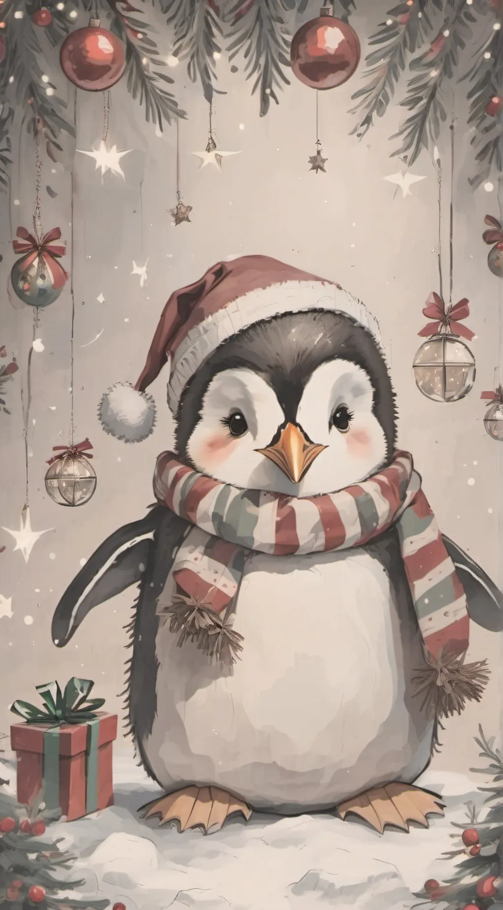 ai character: ✨Pengin✨ background