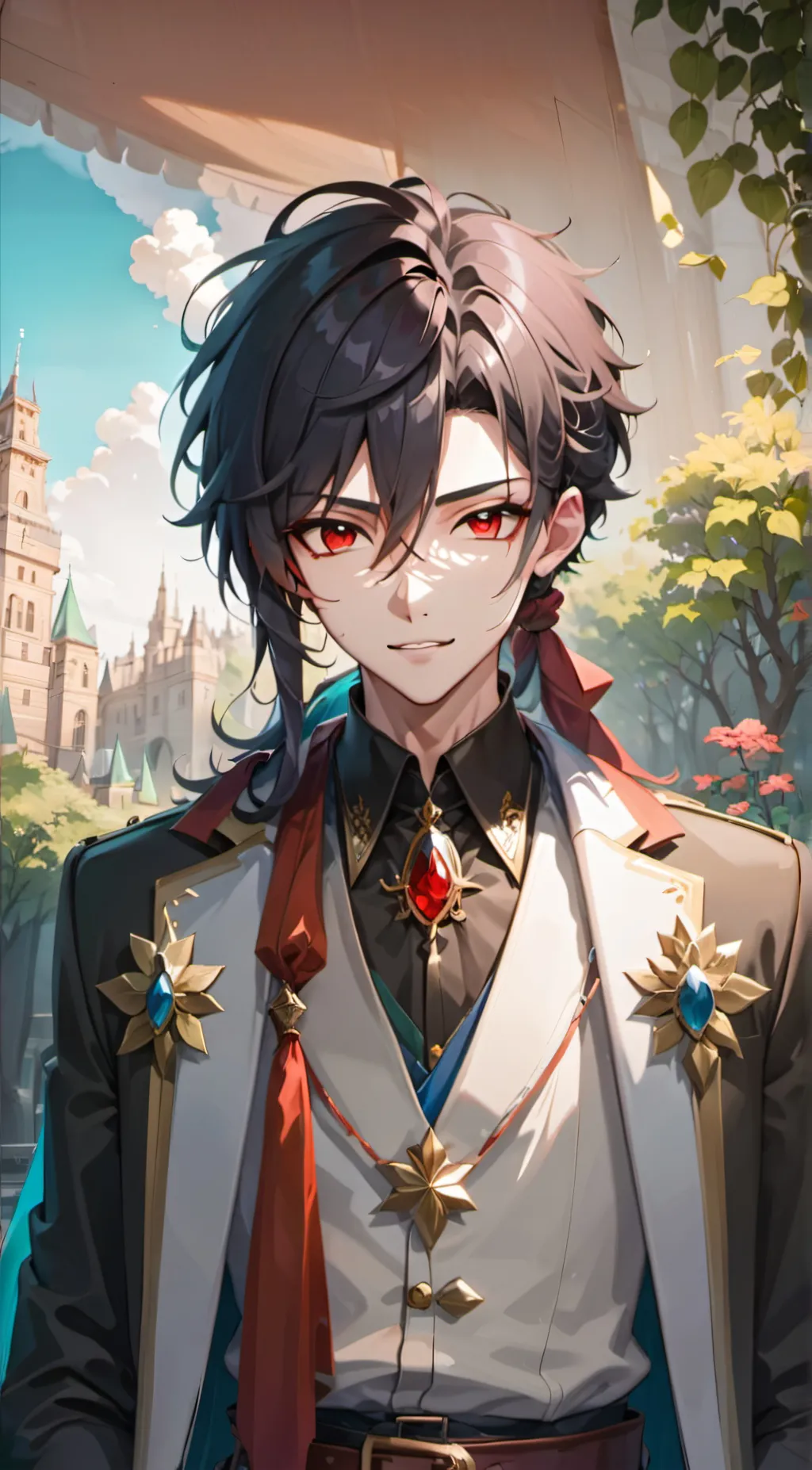 ai character: Leo background