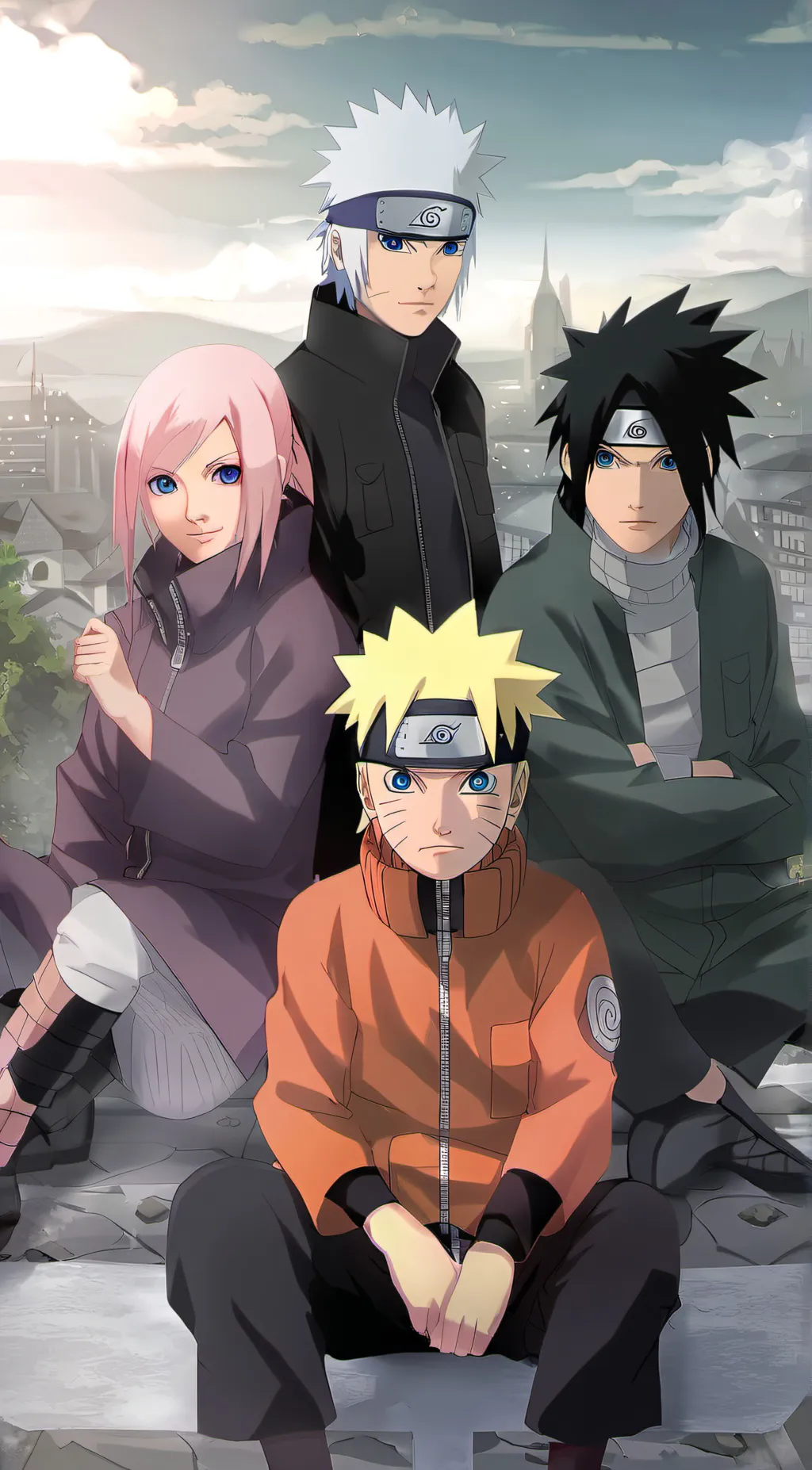 ai character: Team 7 background