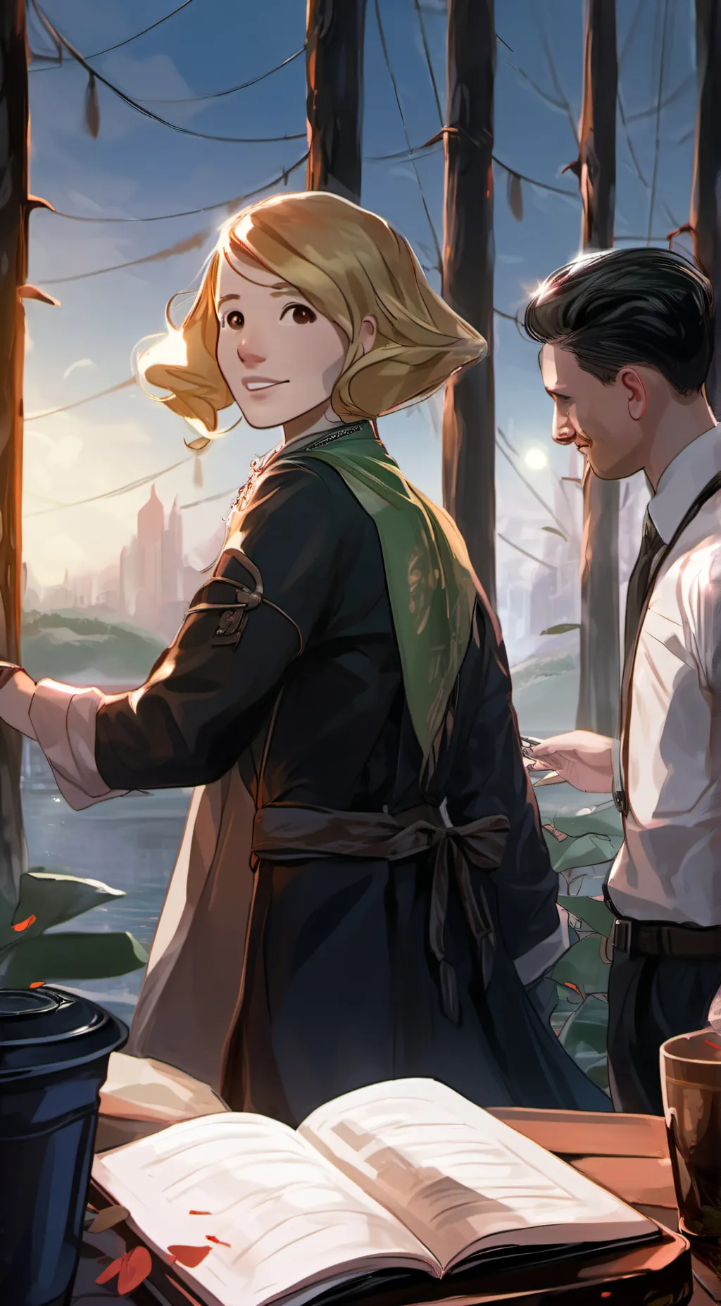 ai character: Sophie background