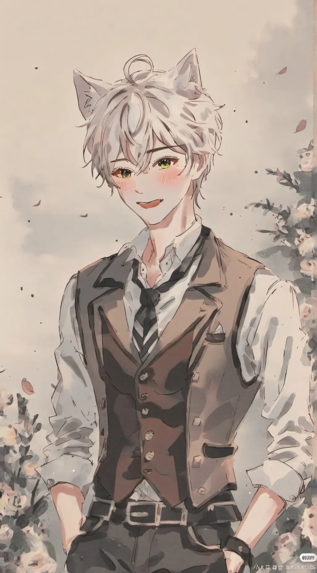ai character: Luca  background