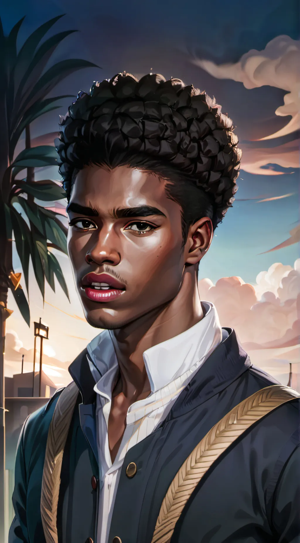 ai character: Arson background