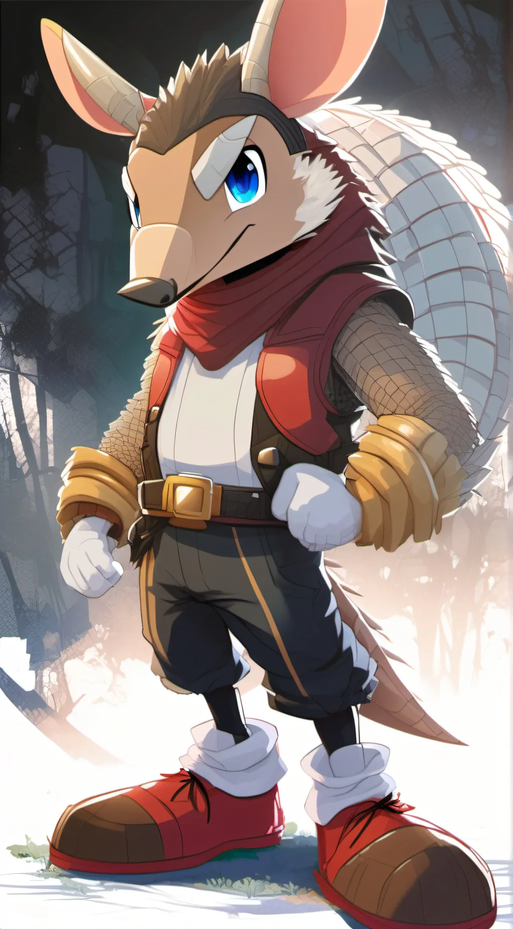 ai character: Mighty background