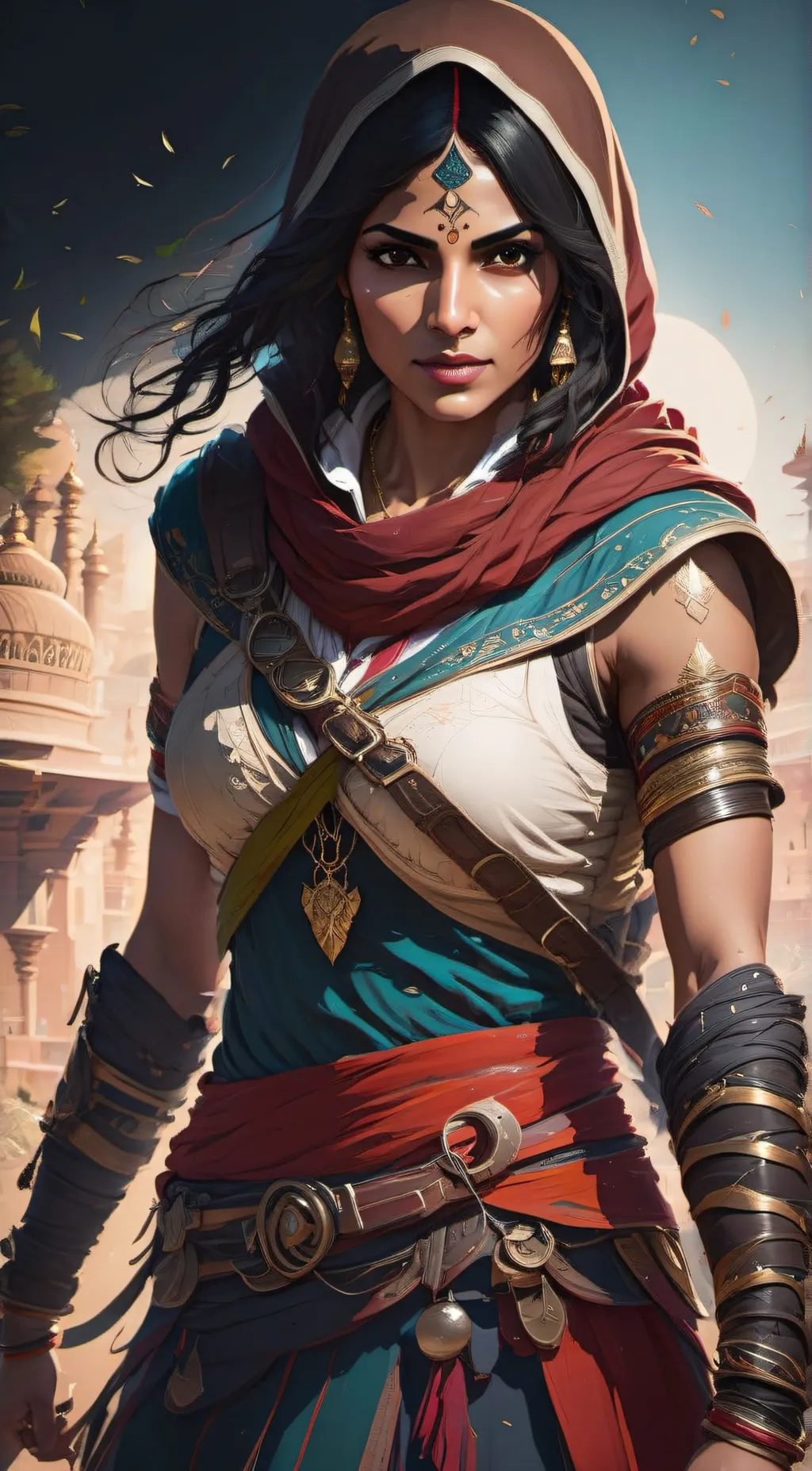 ai character: Nadia background